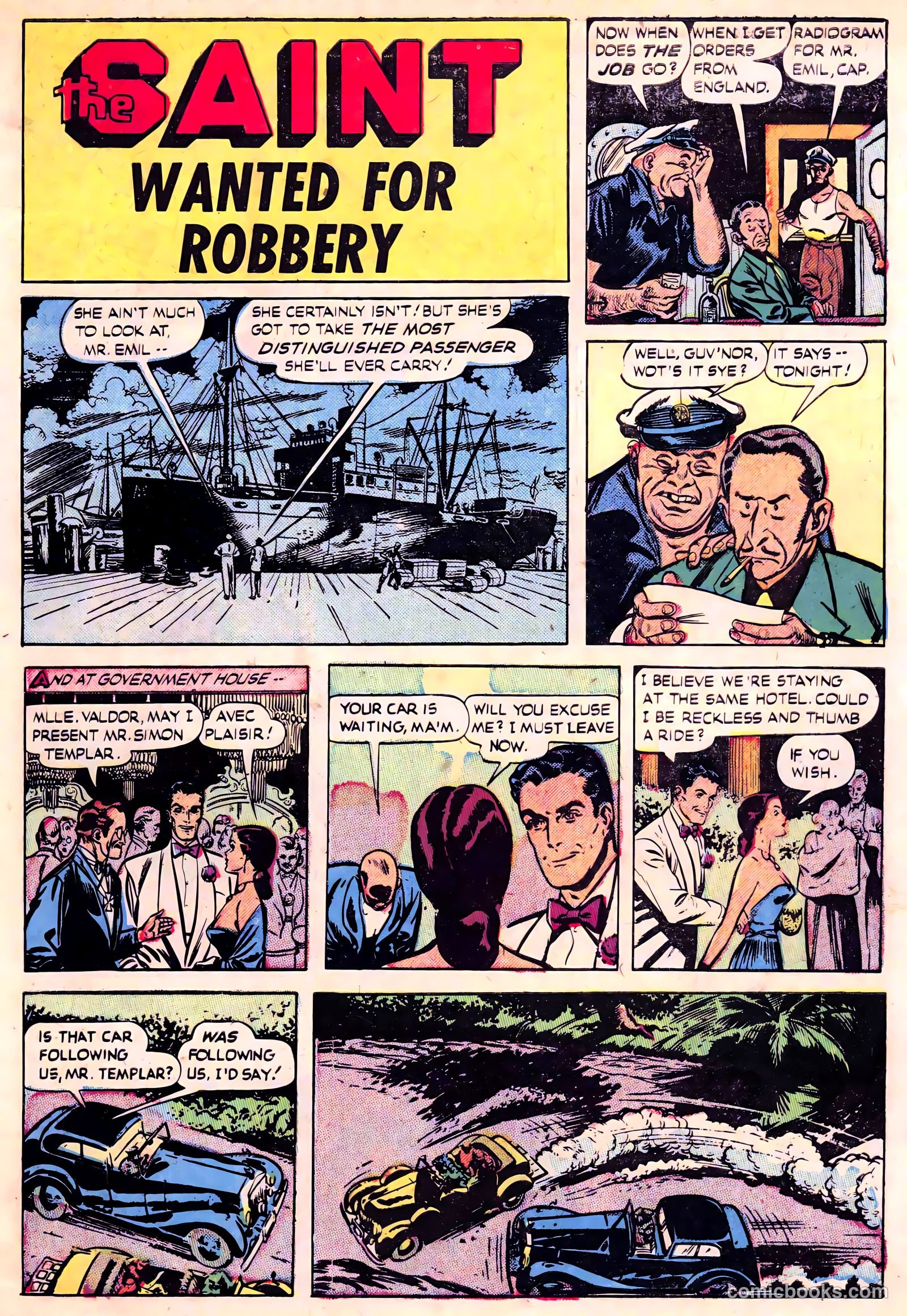 The Saint #11 (1951) — page 3 of 36