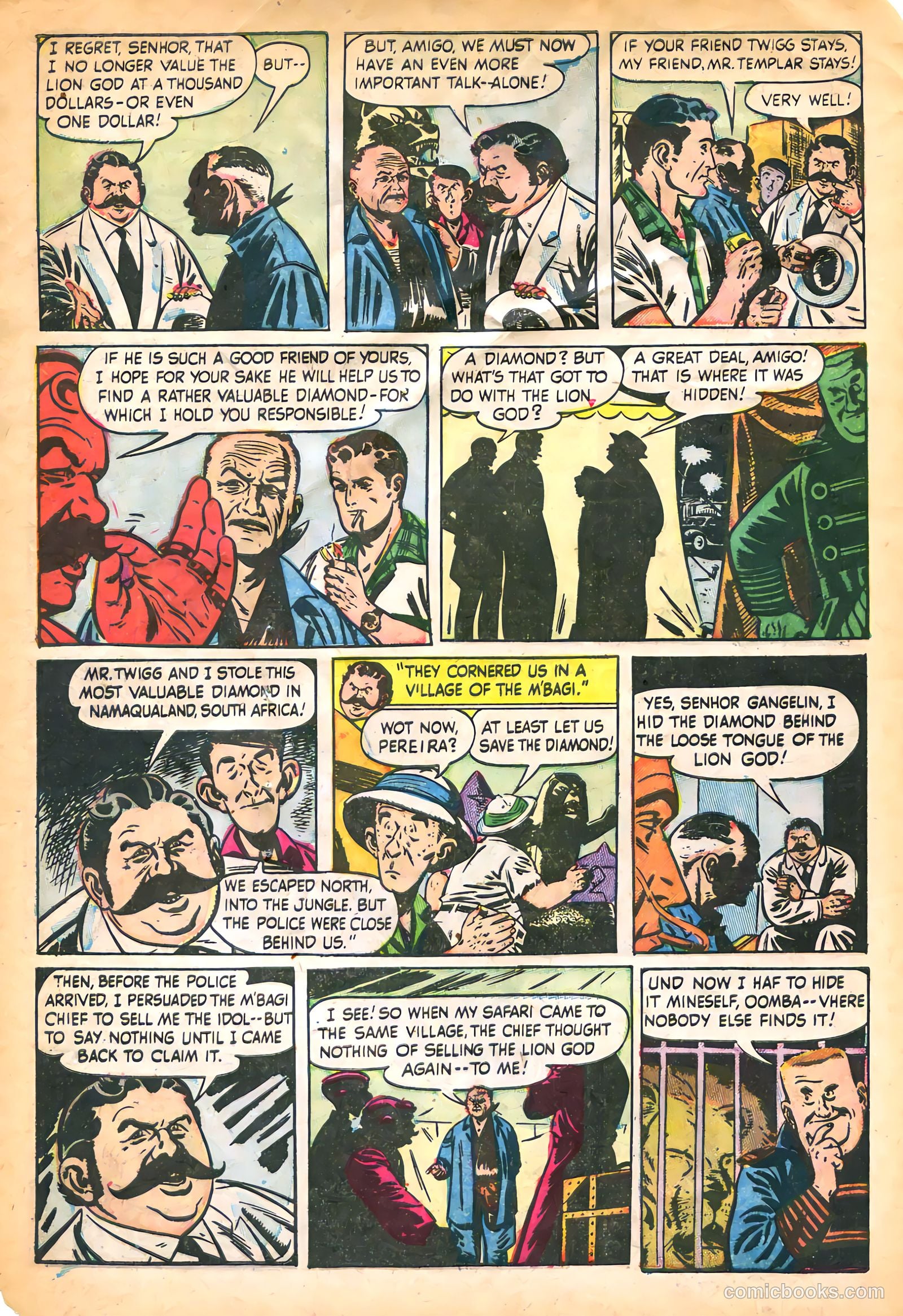The Saint #12 (1952) — page 9 of 37