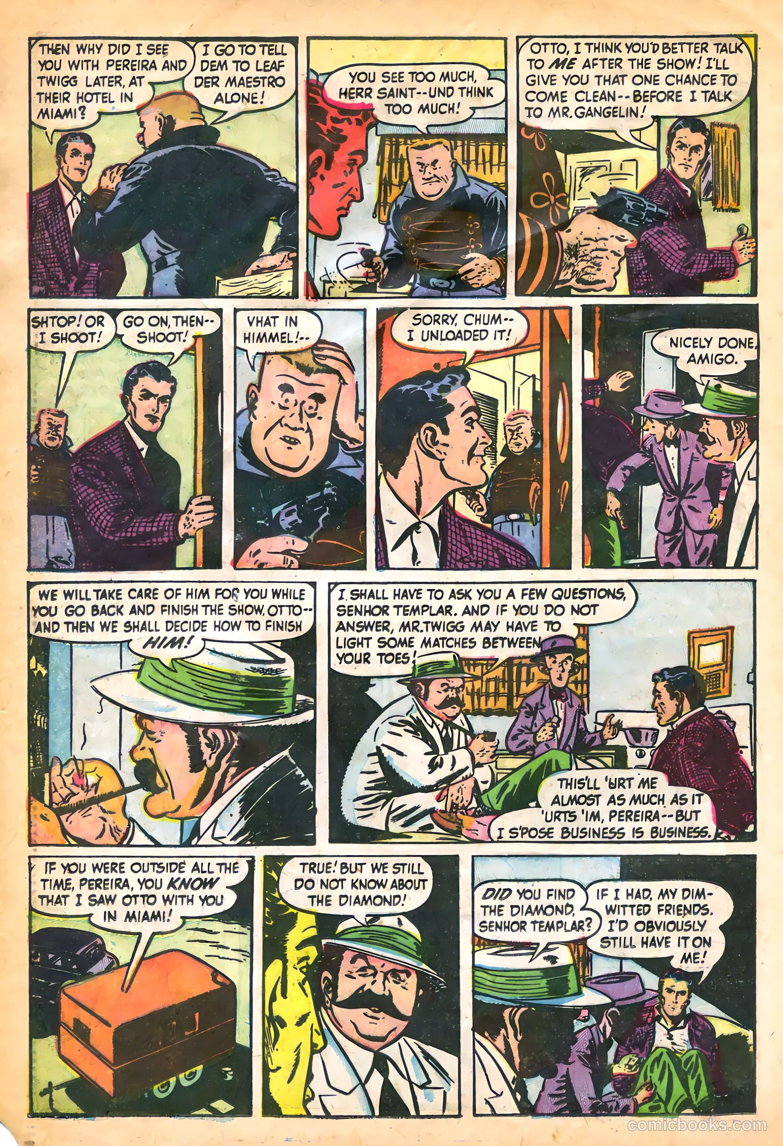 The Saint #12 (1952) — page 13 of 37