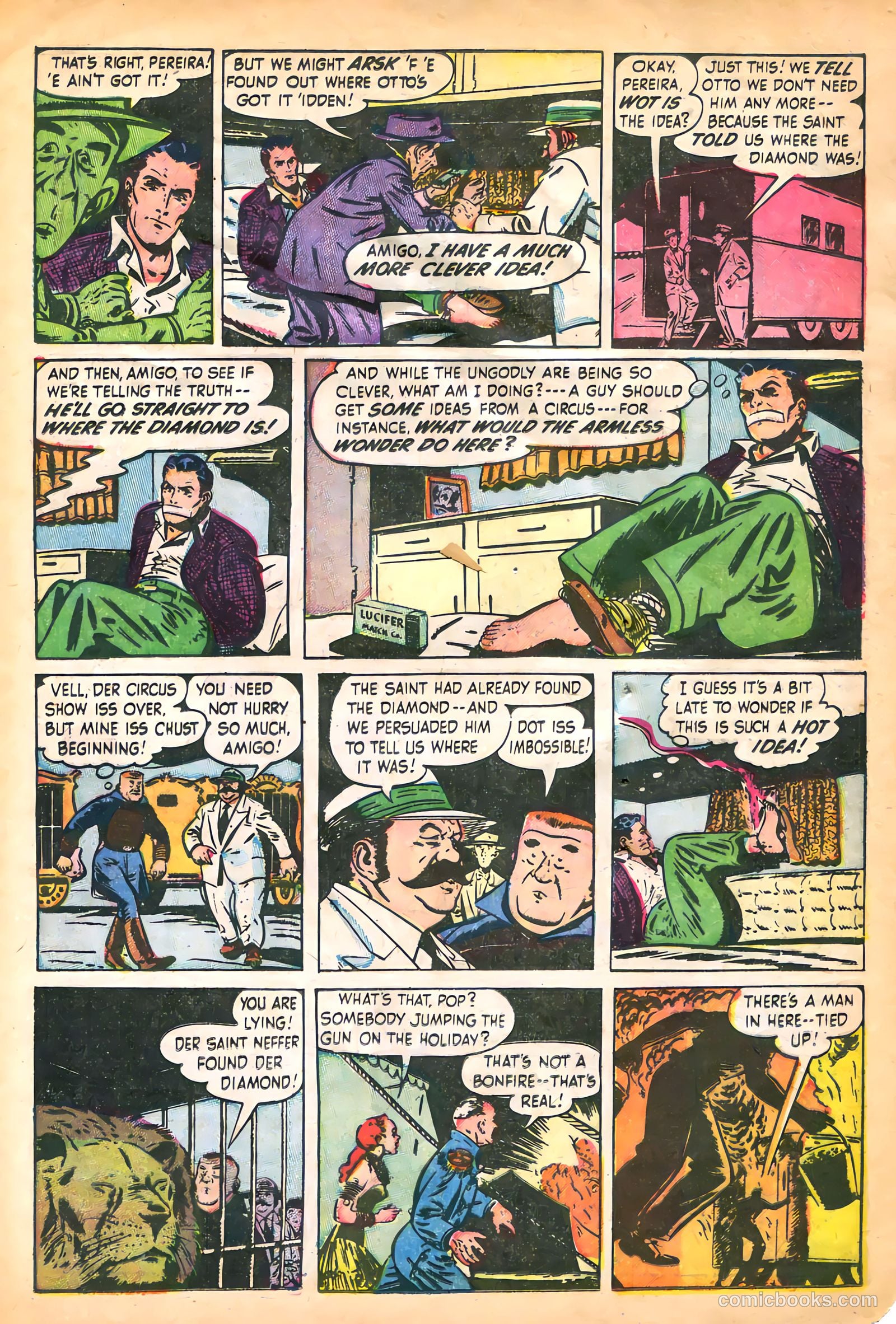 The Saint #12 (1952) — page 14 of 37