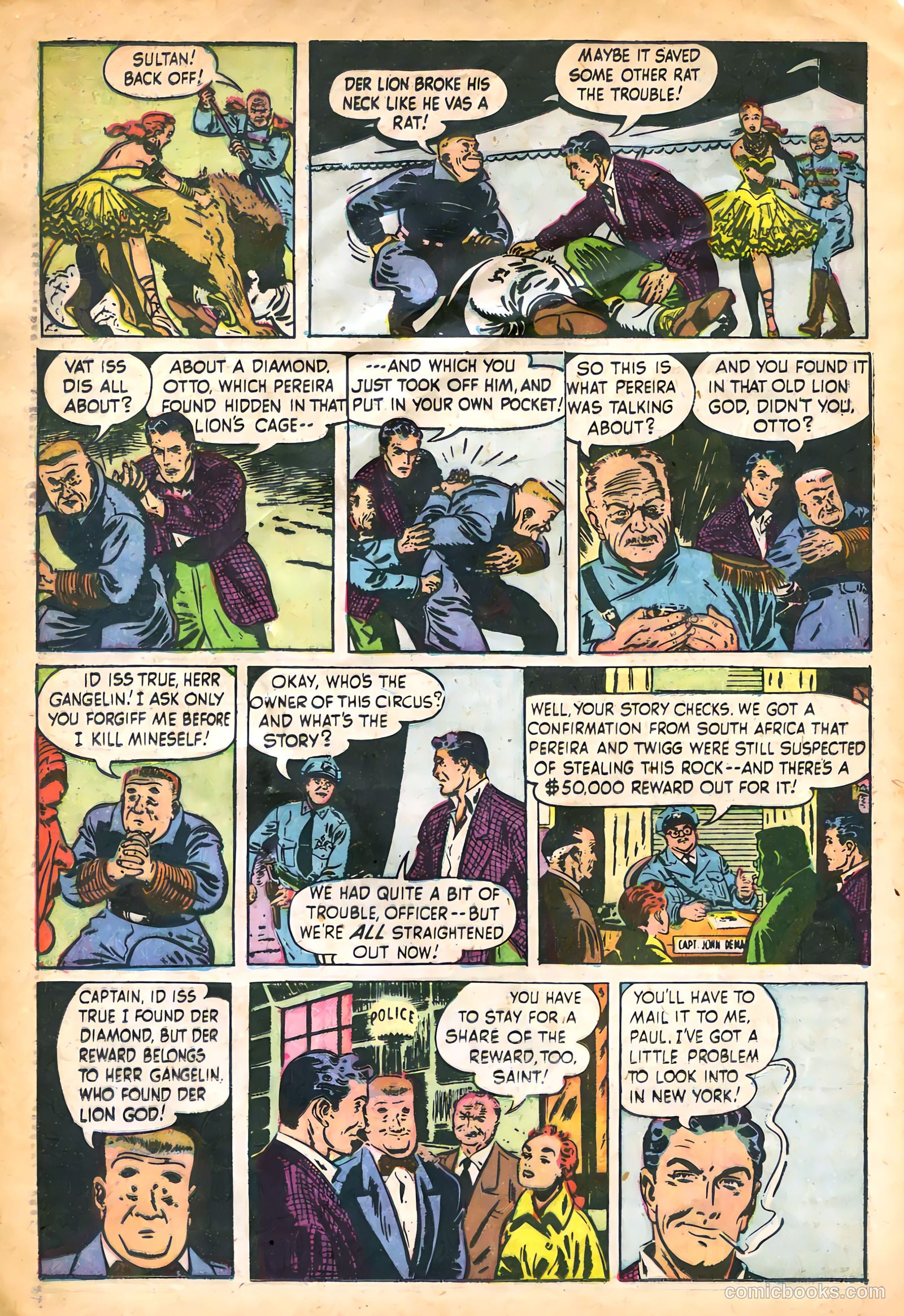 The Saint #12 (1952) — page 17 of 37