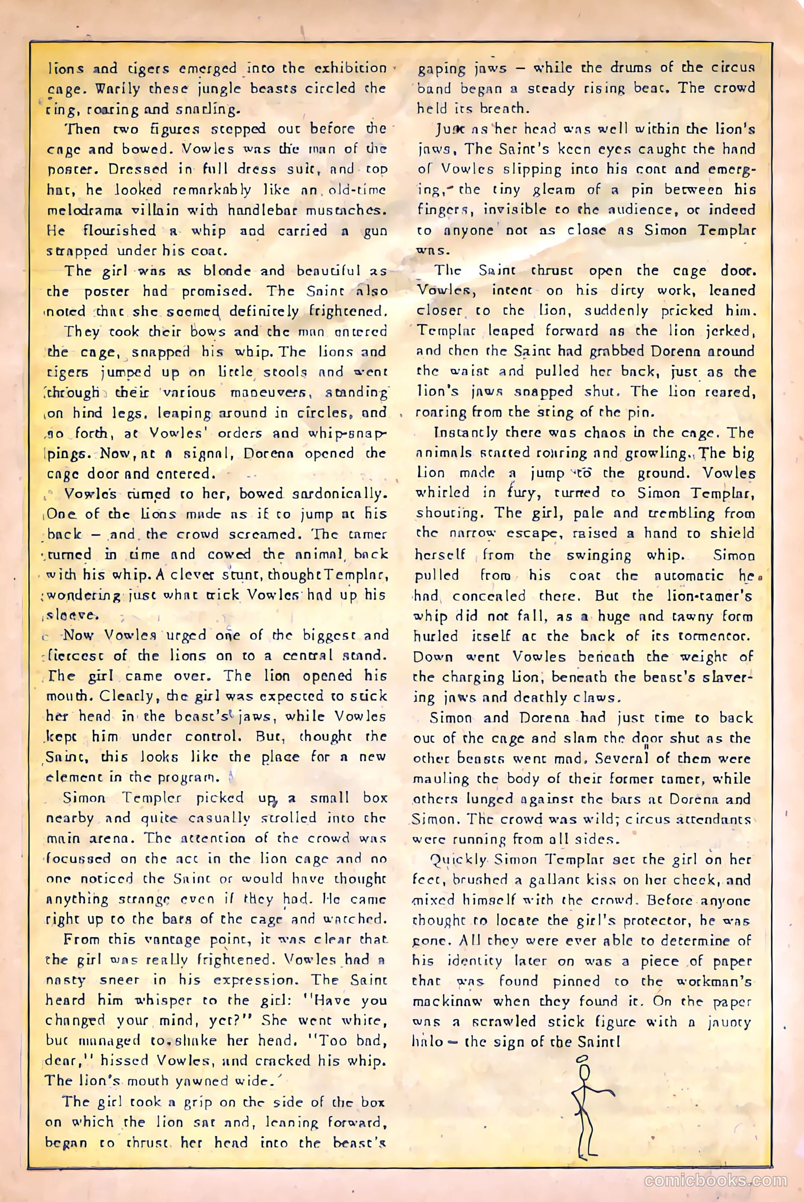 The Saint #12 (1952) — page 19 of 37