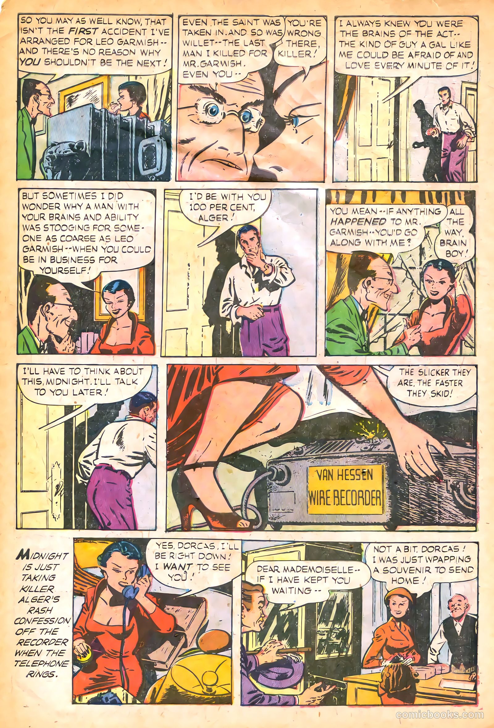 The Saint #12 (1952) — page 28 of 37