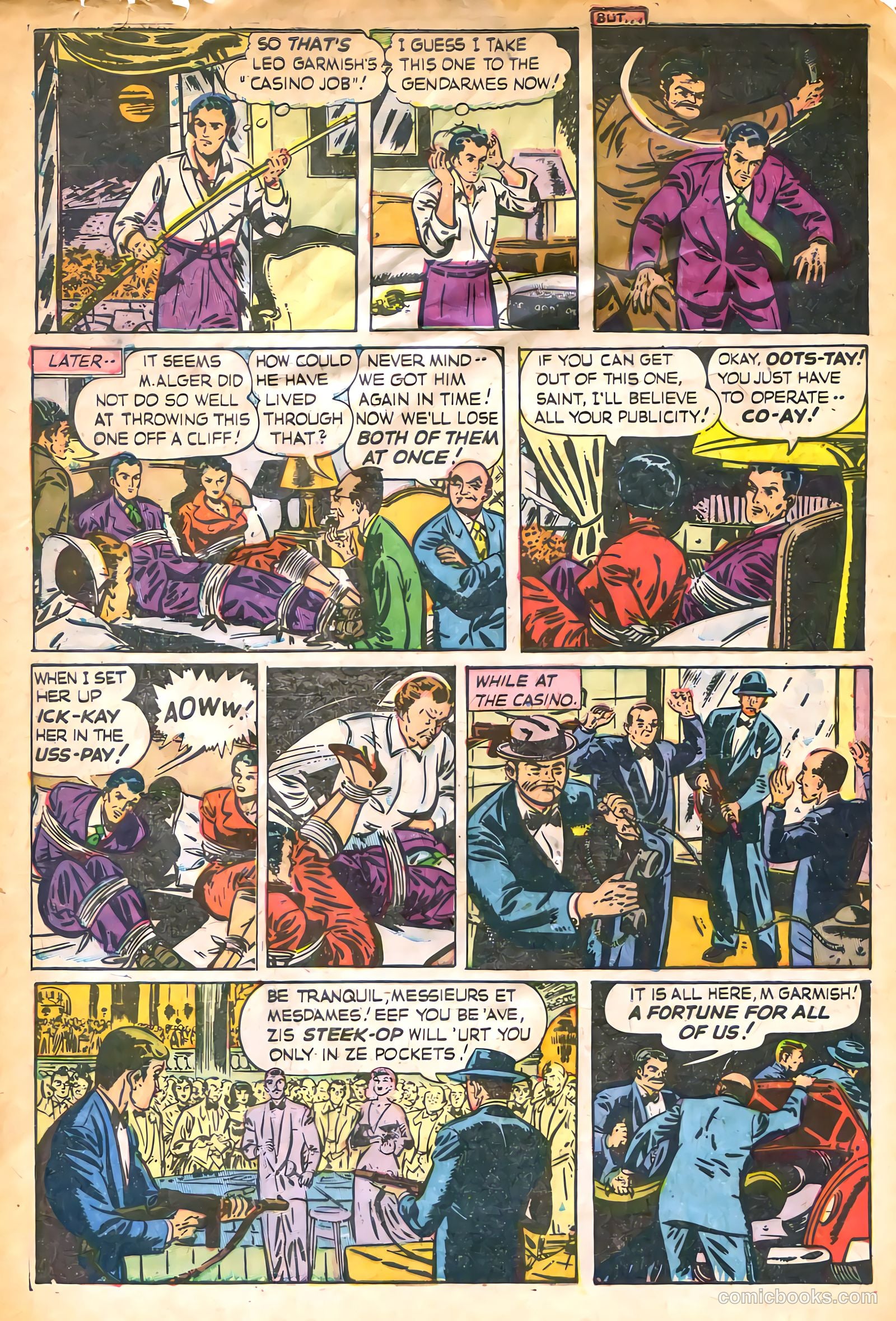 The Saint #12 (1952) — page 33 of 37