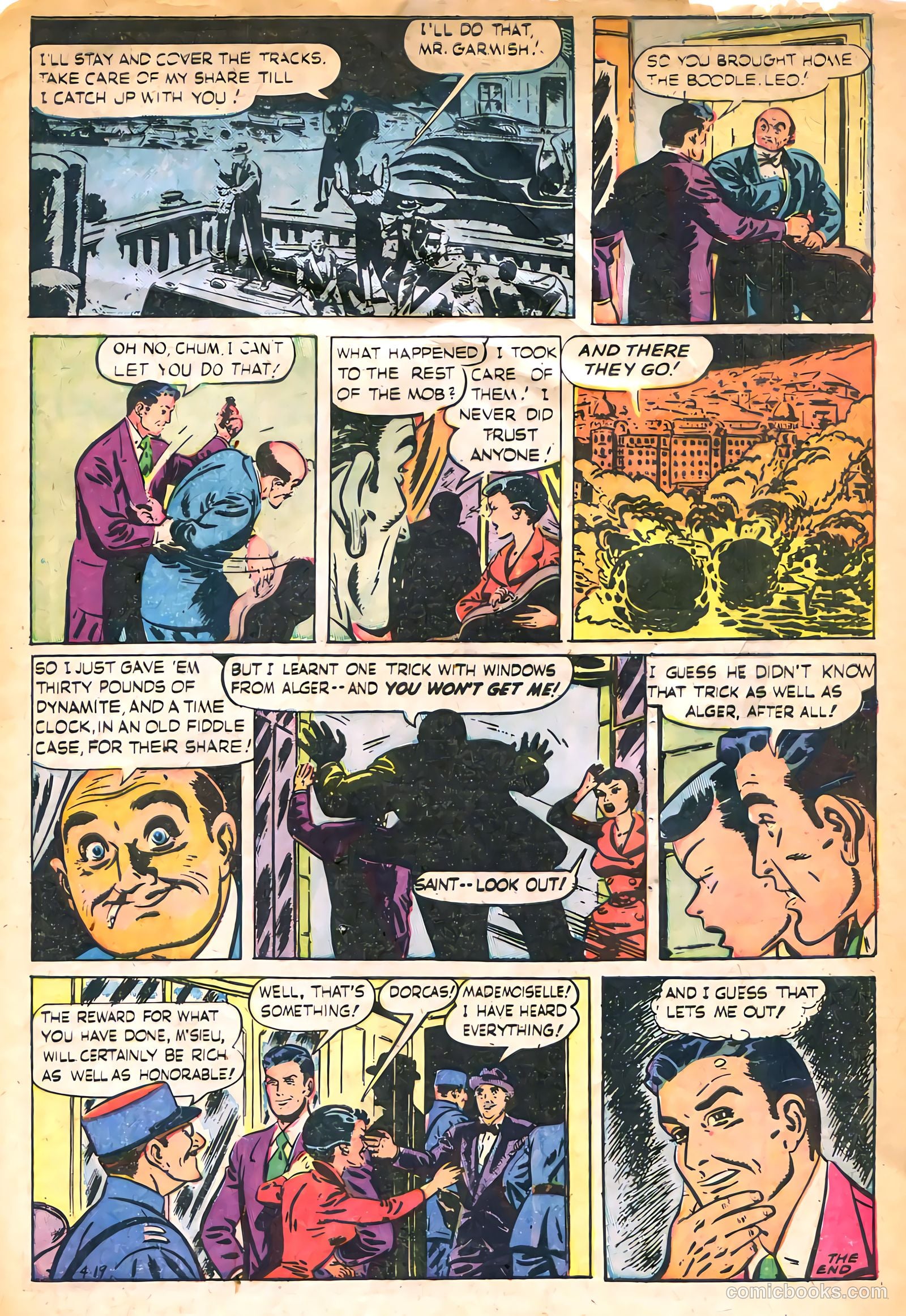 The Saint #12 (1952) — page 34 of 37