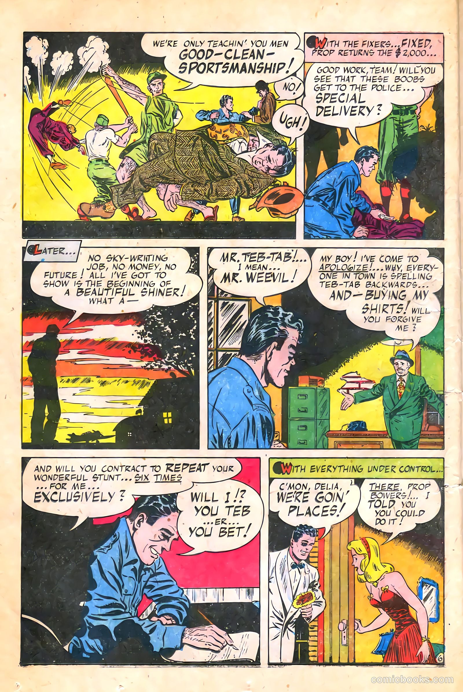 The Saint #2 (1947) — page 24 of 36