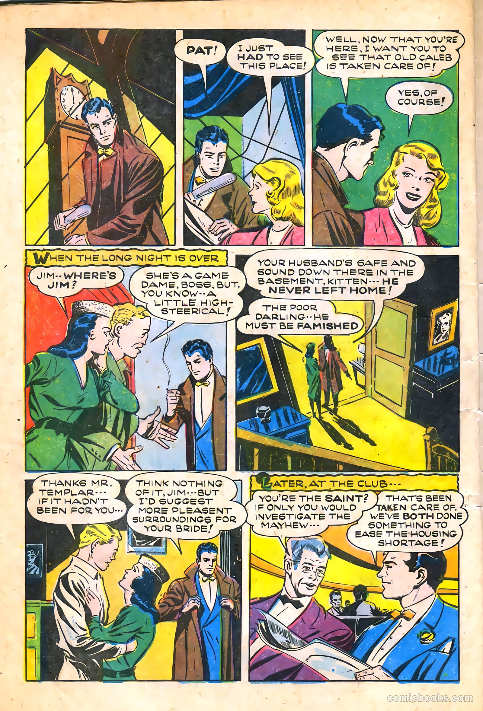 The Saint #2 (1947) — page 32 of 36