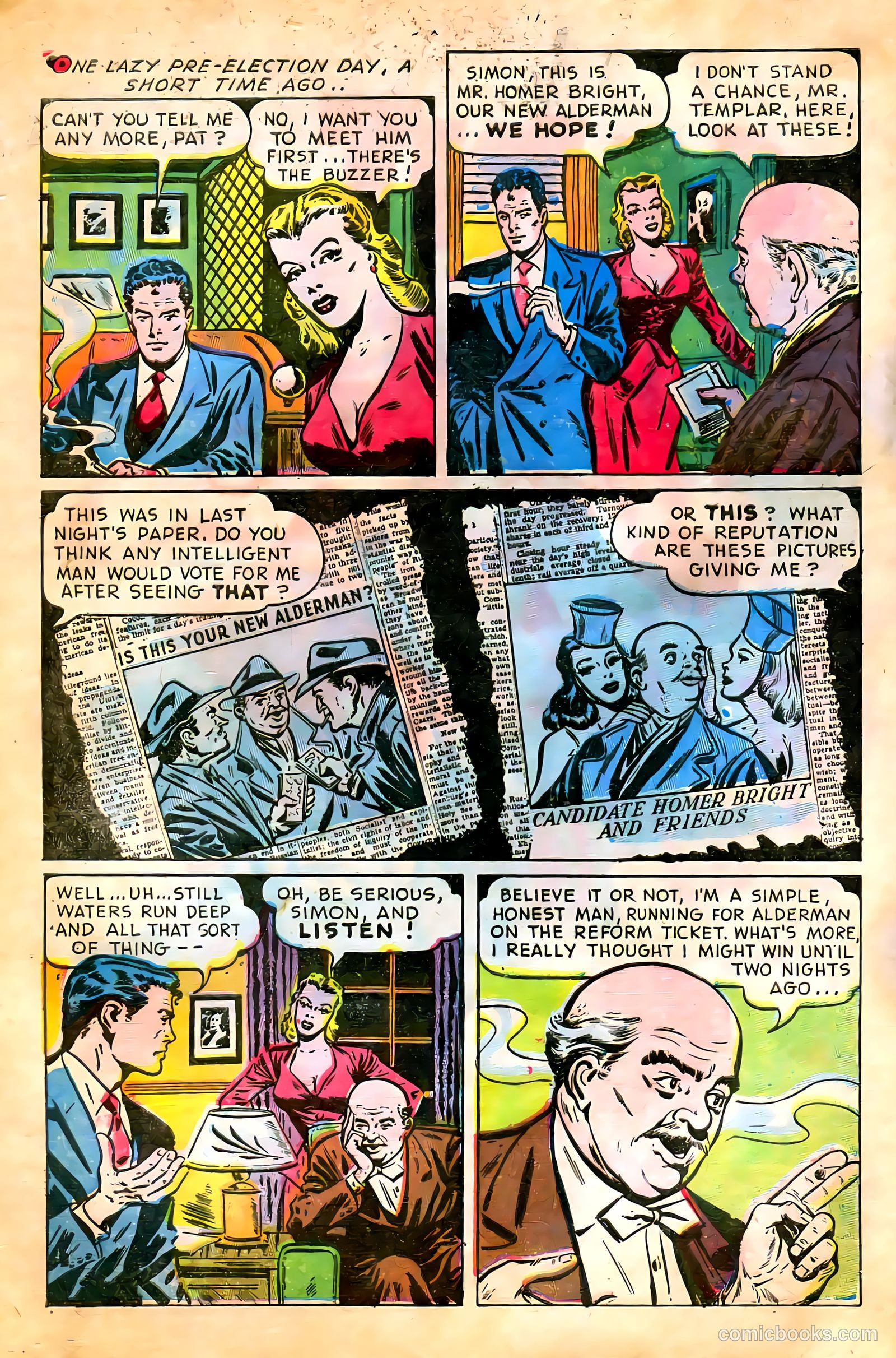 The Saint #3 (1948) — page 4 of 36