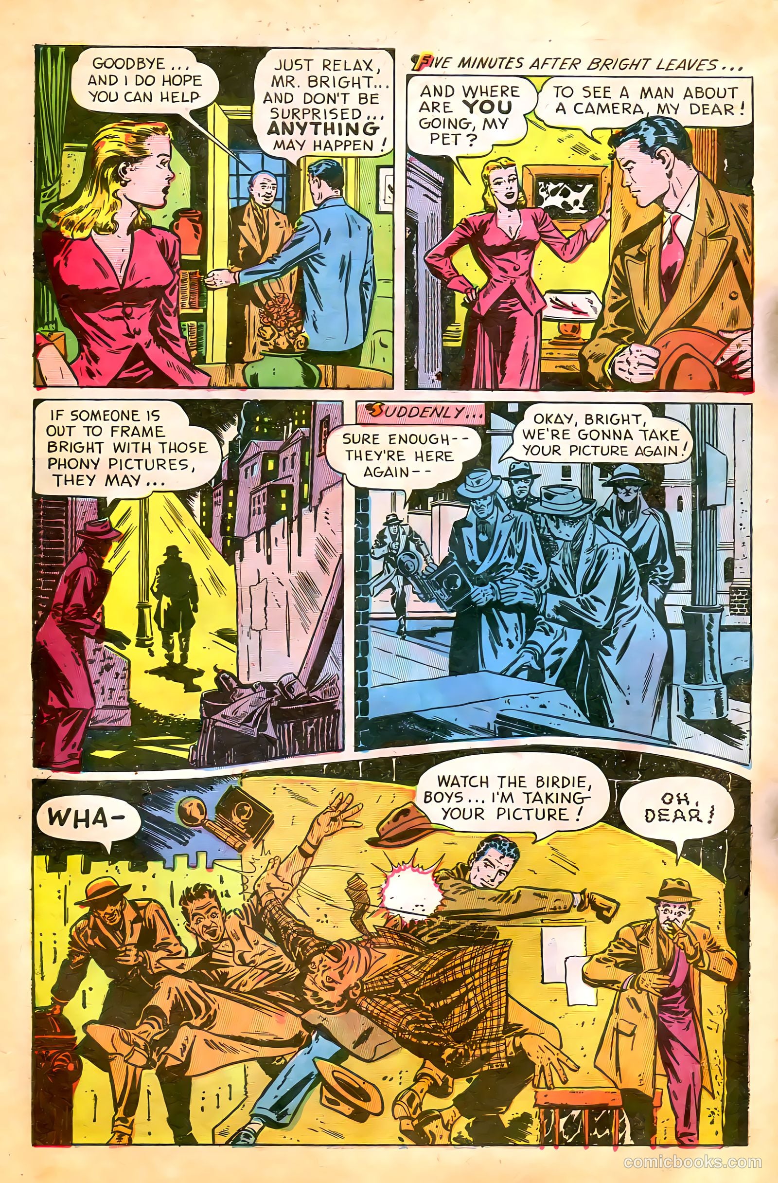 The Saint #3 (1948) — page 6 of 36