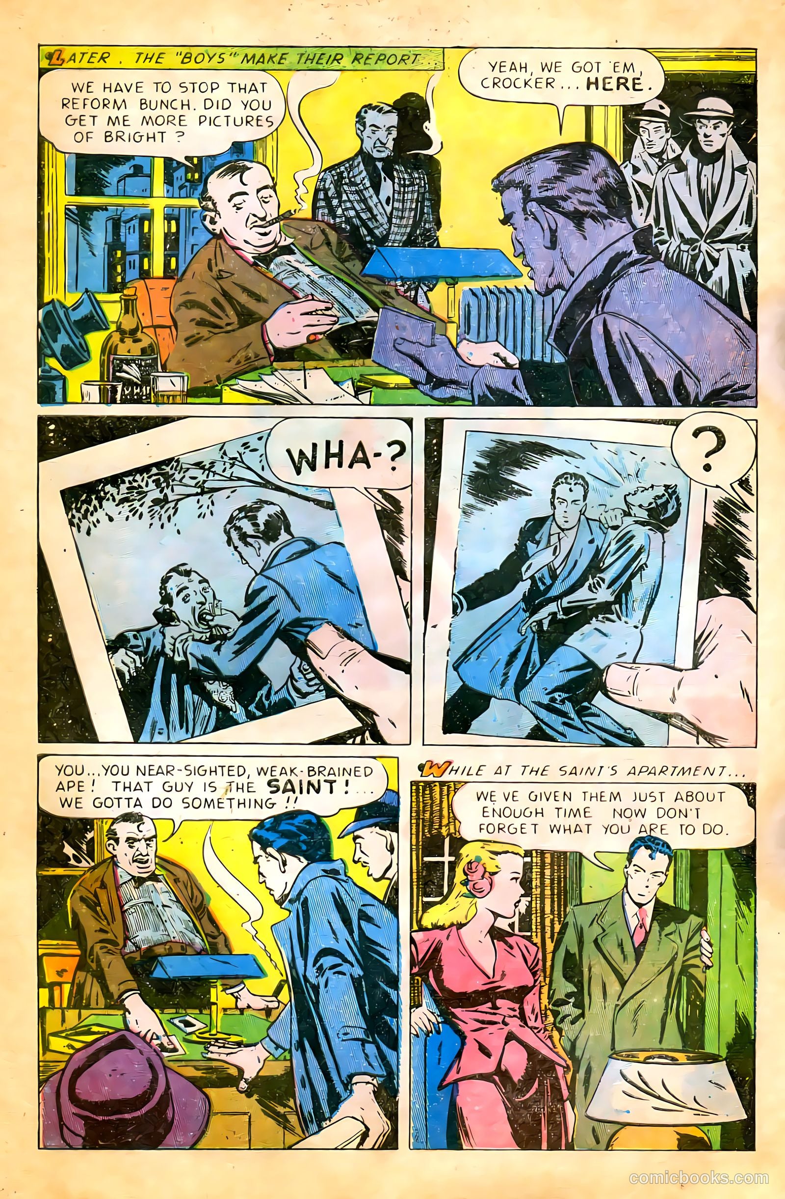 The Saint #3 (1948) — page 8 of 36