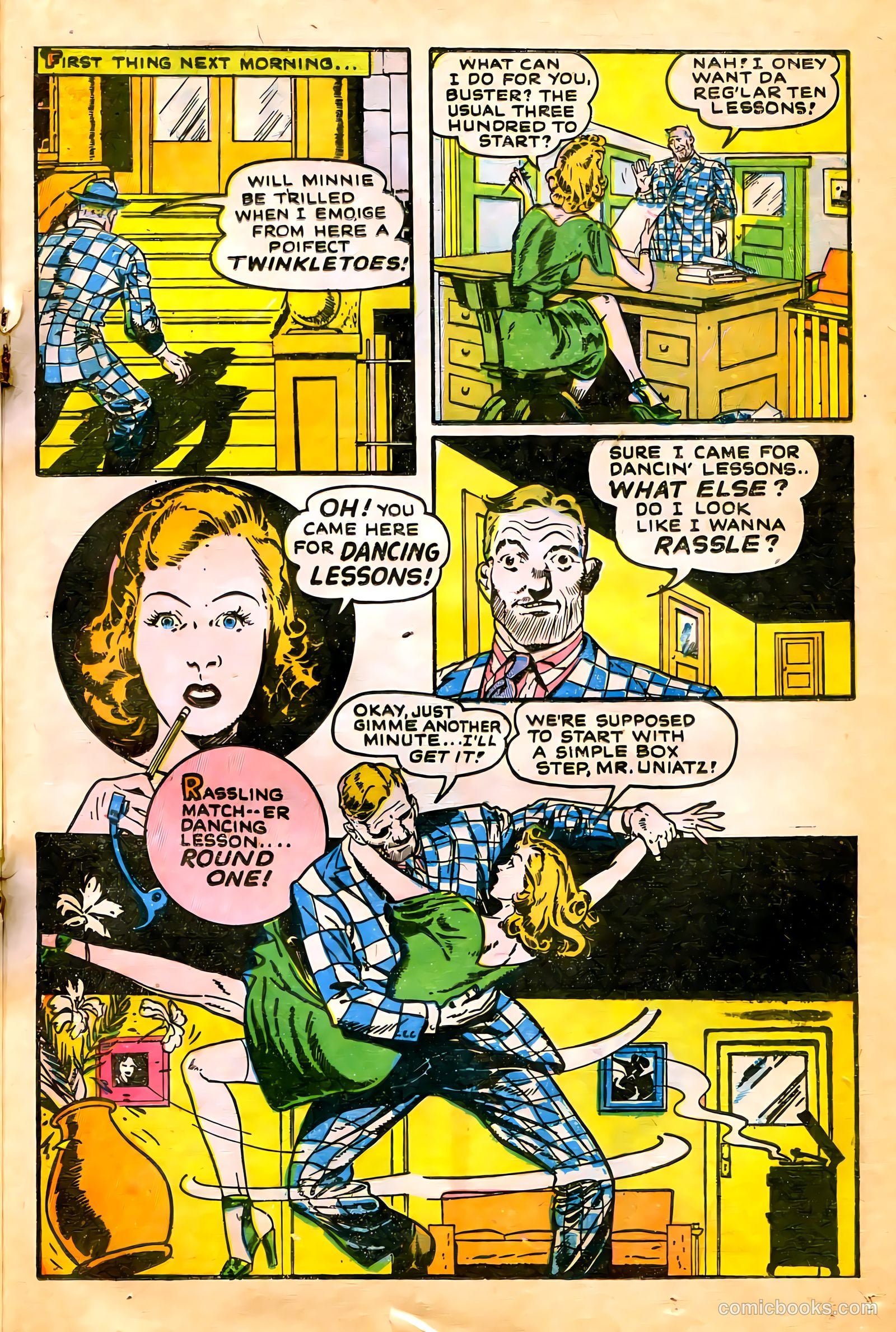 The Saint #3 (1948) — page 21 of 36