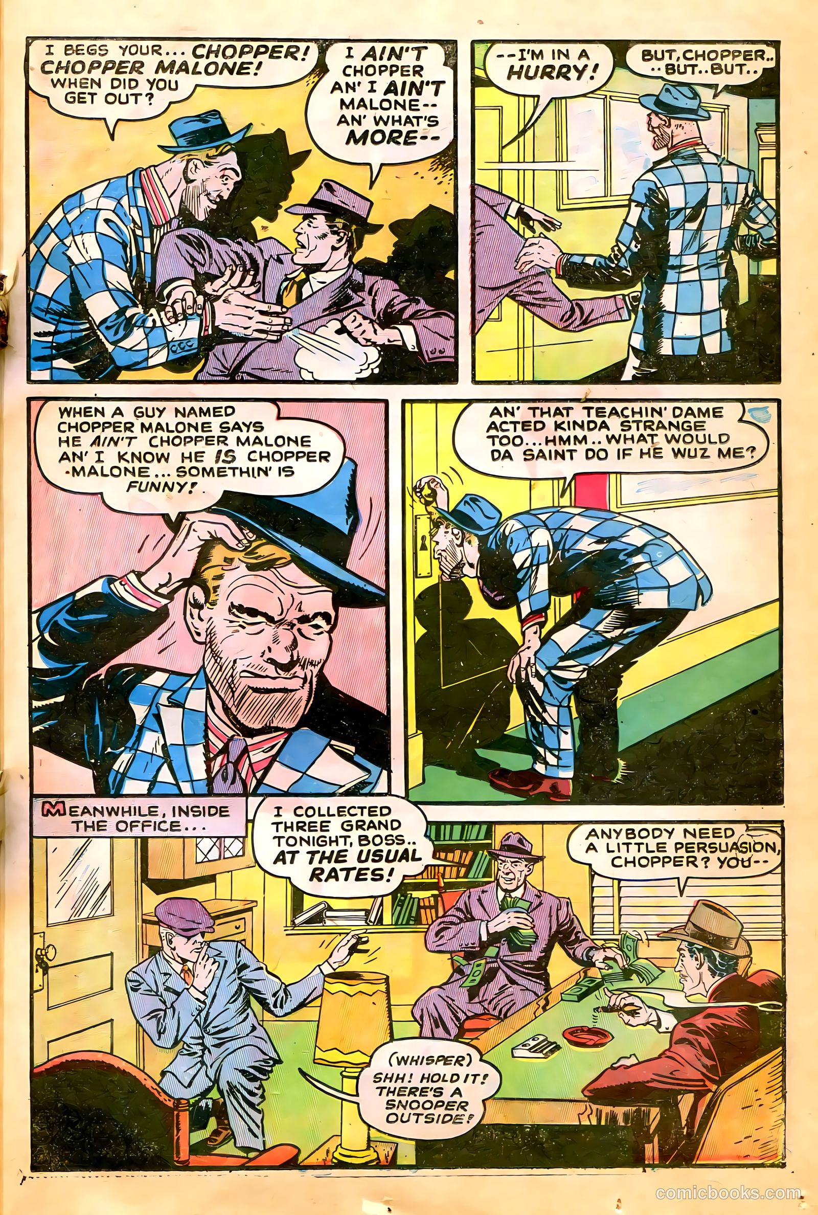 The Saint #3 (1948) — page 23 of 36