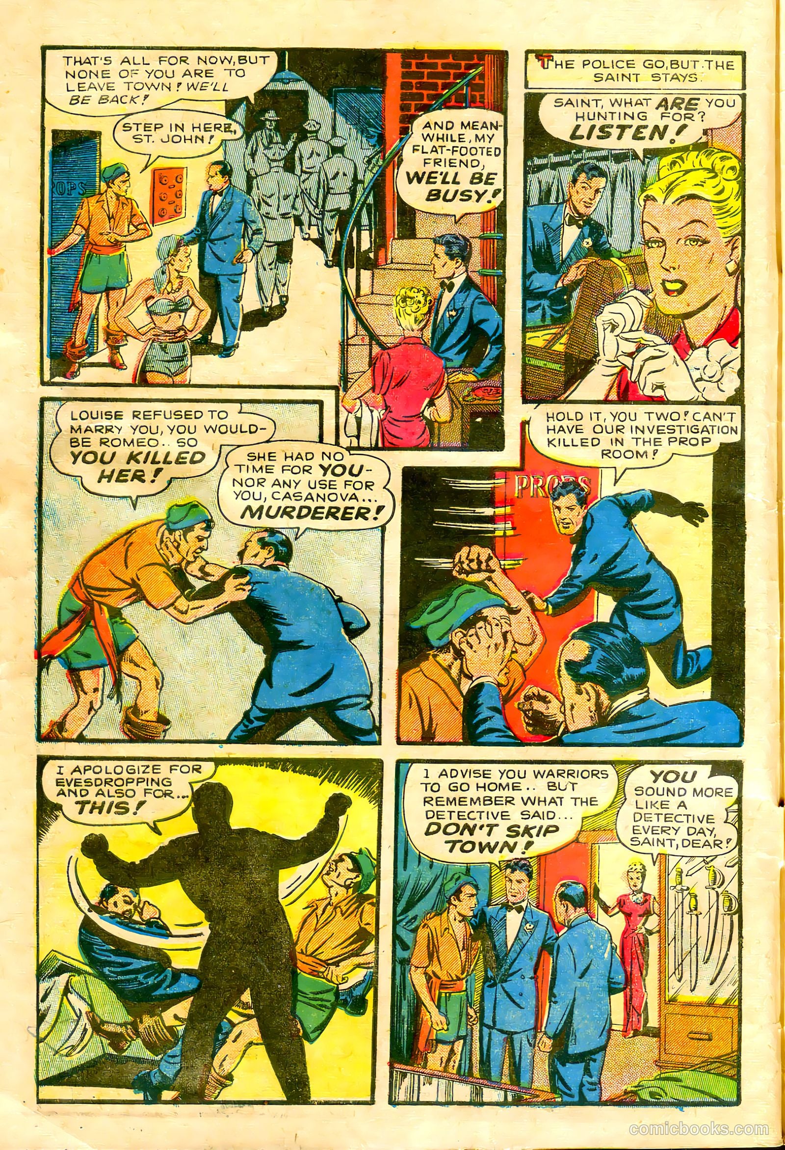 The Saint #4 (1948) — page 6 of 36