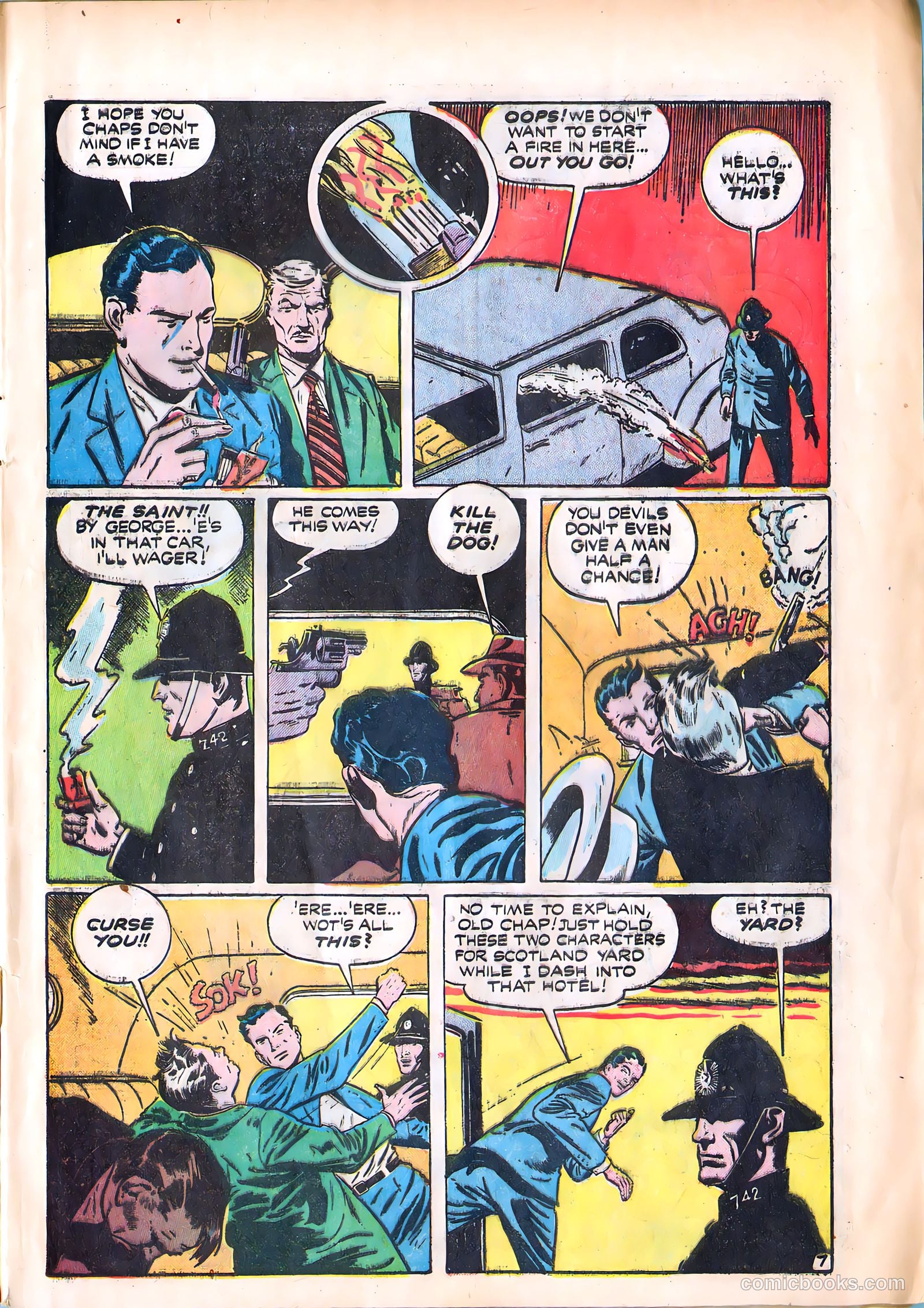 The Saint #5 (1949) — page 9 of 52