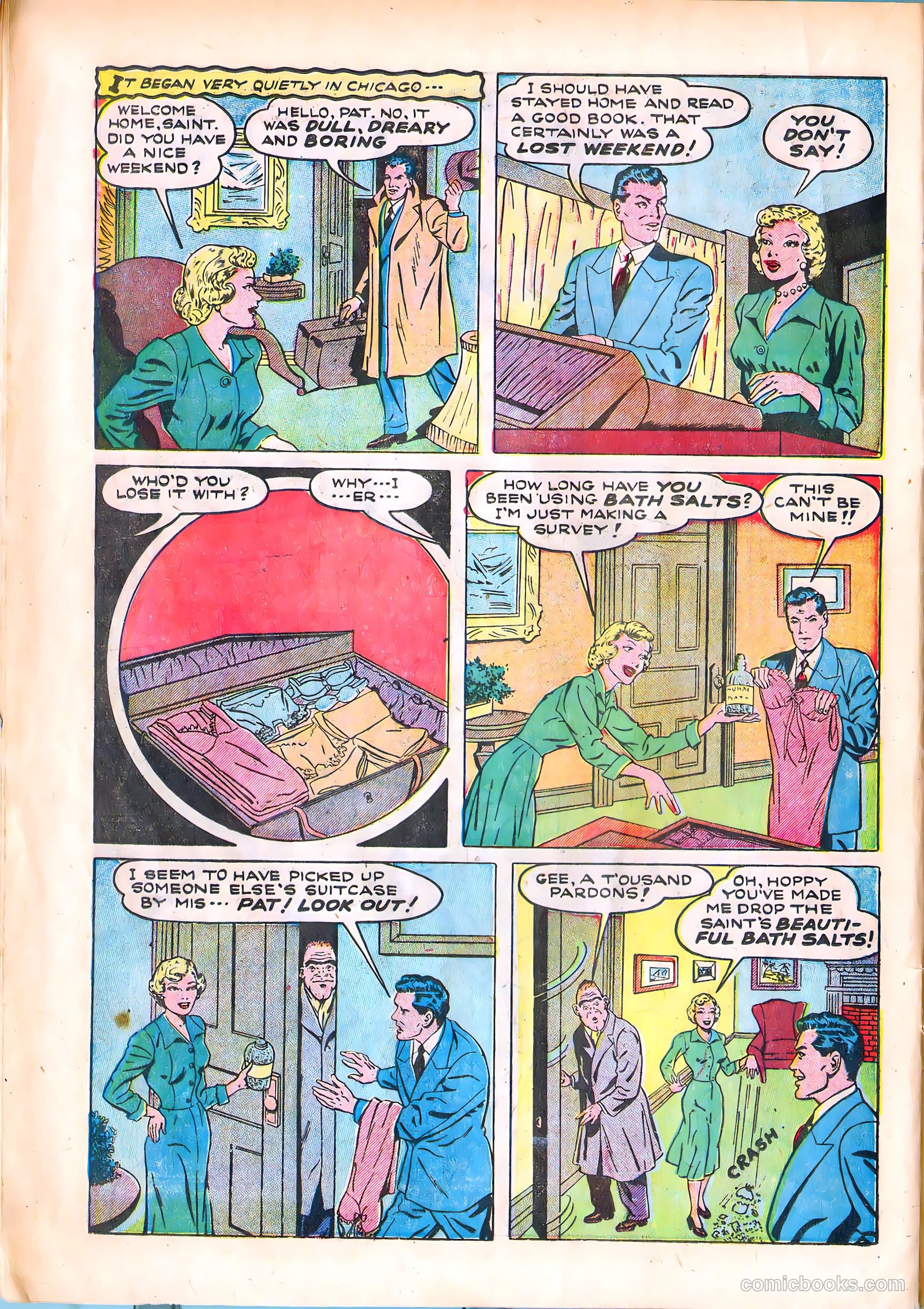 The Saint #5 (1949) — page 18 of 52