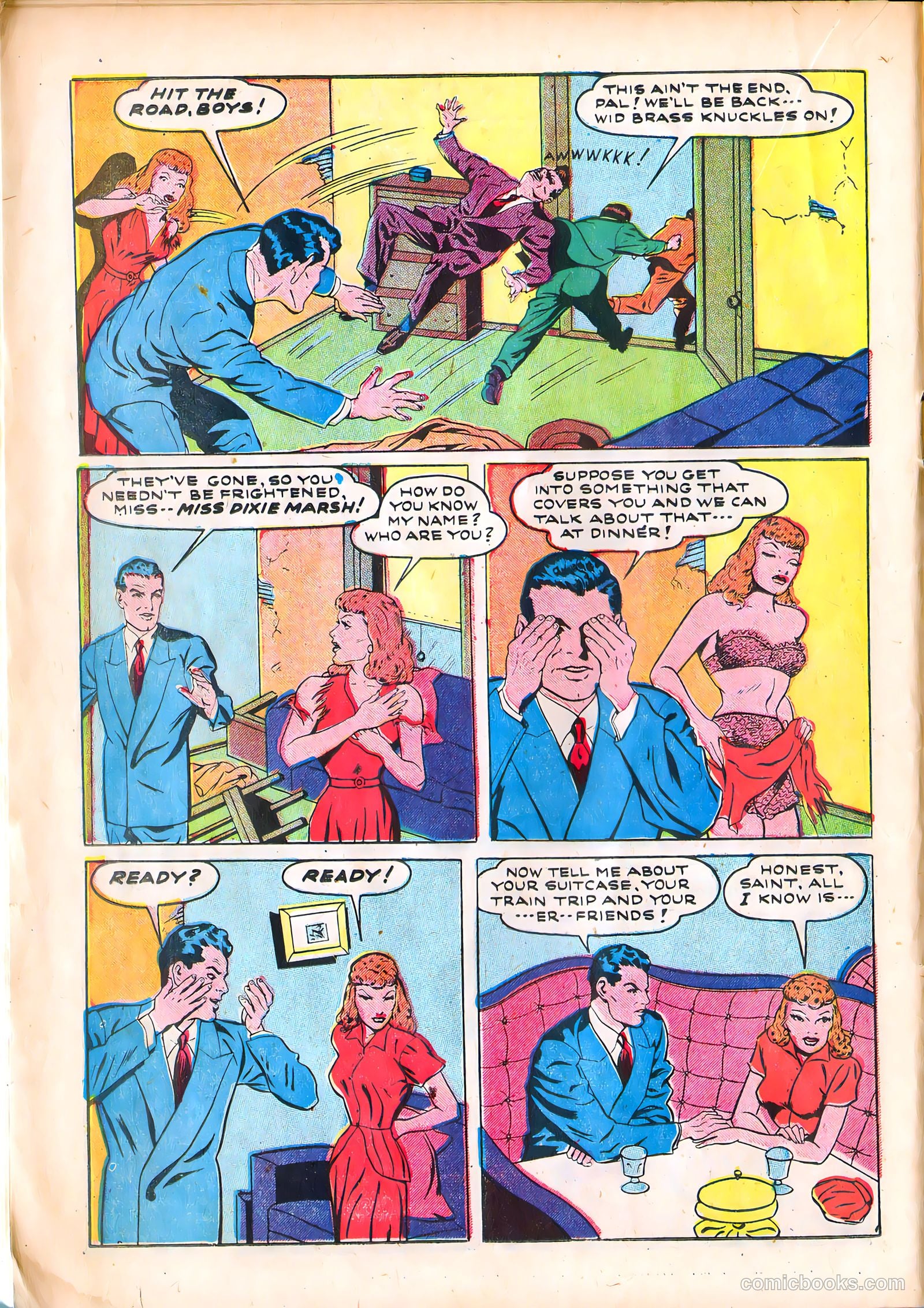 The Saint #5 (1949) — page 22 of 52