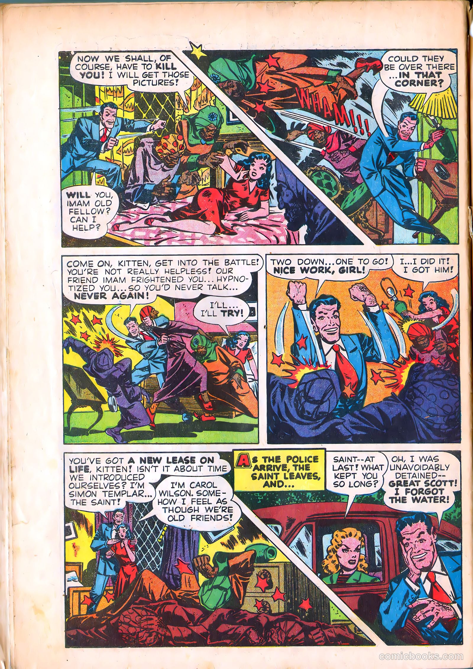 The Saint #5 (1949) — page 50 of 52