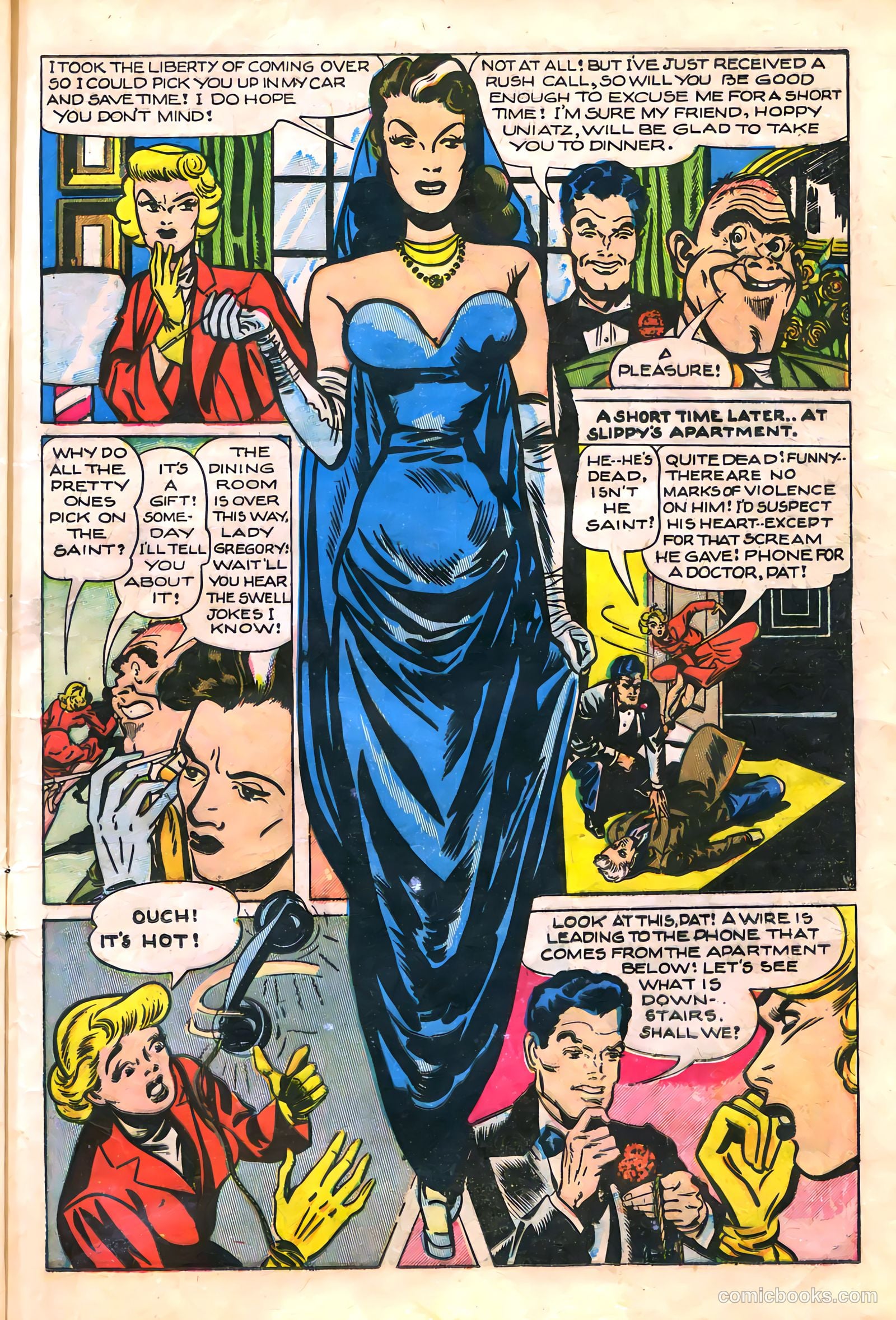 The Saint #7 (1949) — page 13 of 36