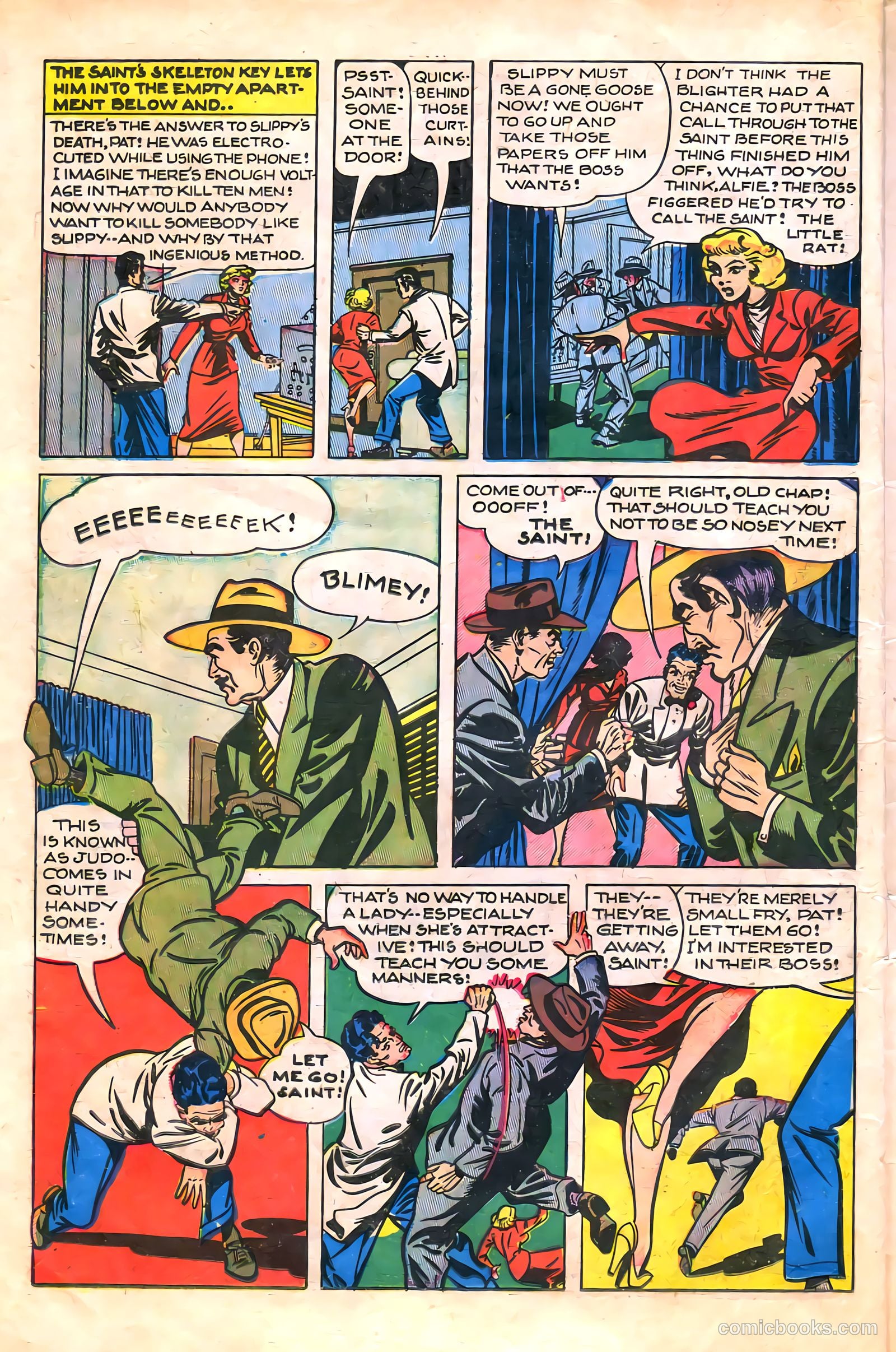 The Saint #7 (1949) — page 14 of 36
