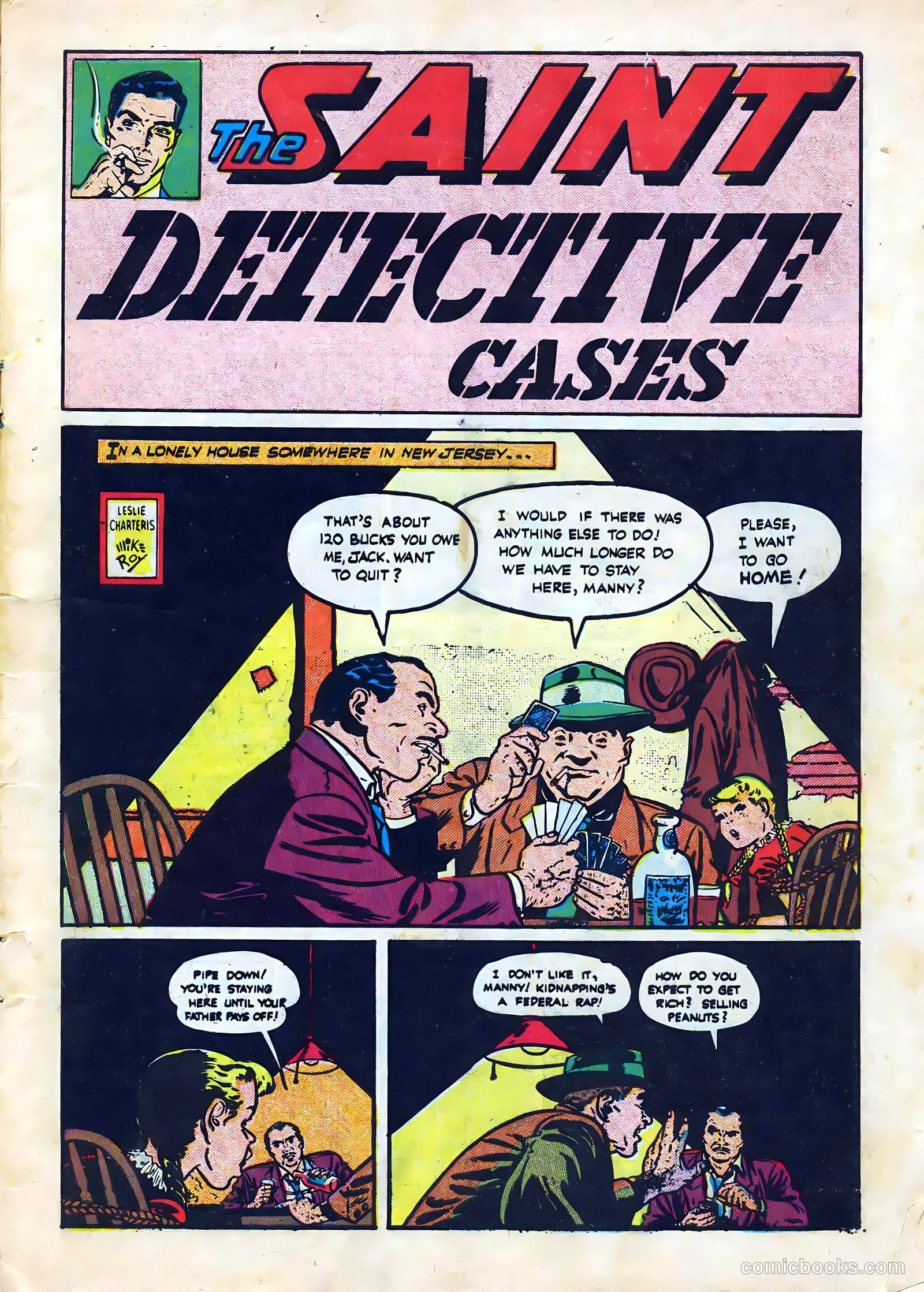 The Saint #8 (1950) — page 3 of 36