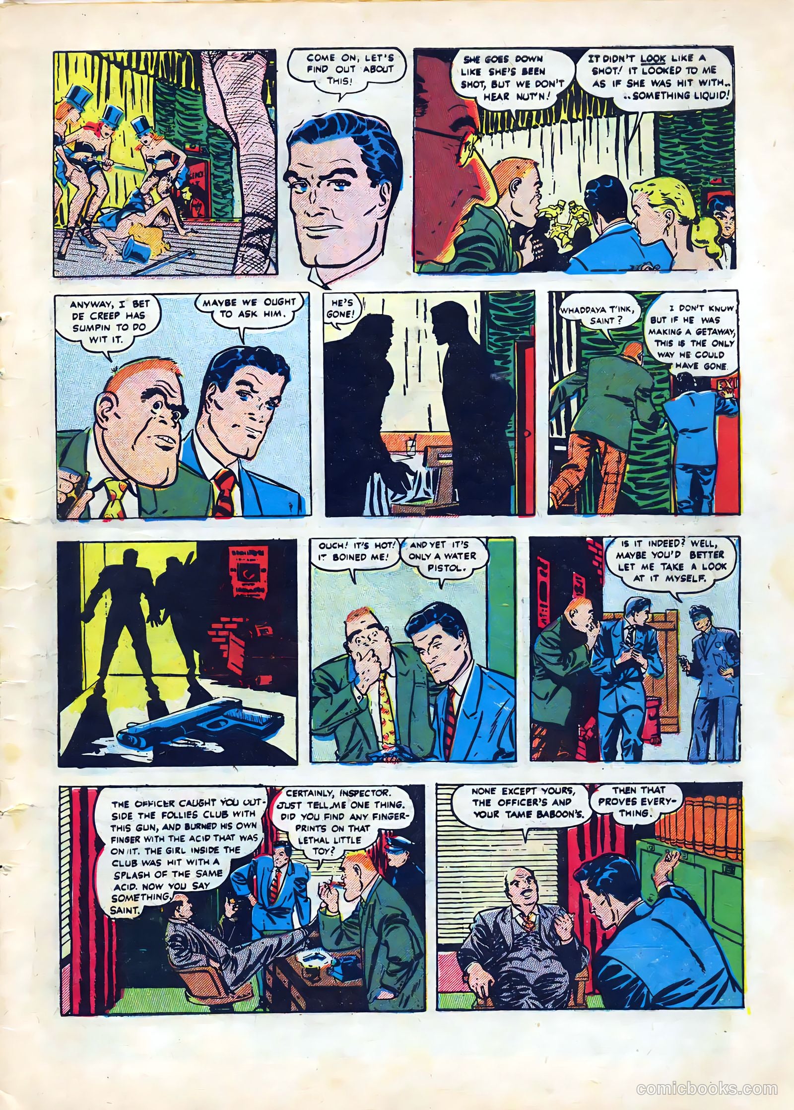 The Saint #8 (1950) — page 7 of 36
