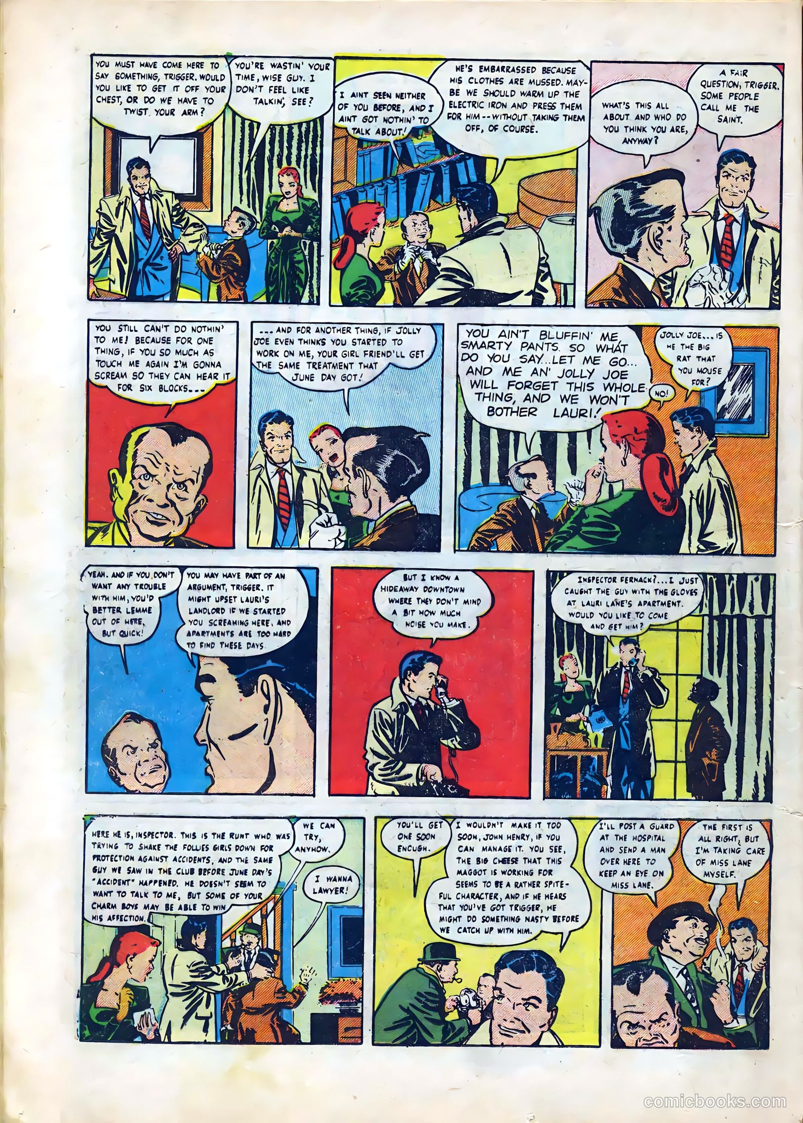 The Saint #8 (1950) — page 12 of 36