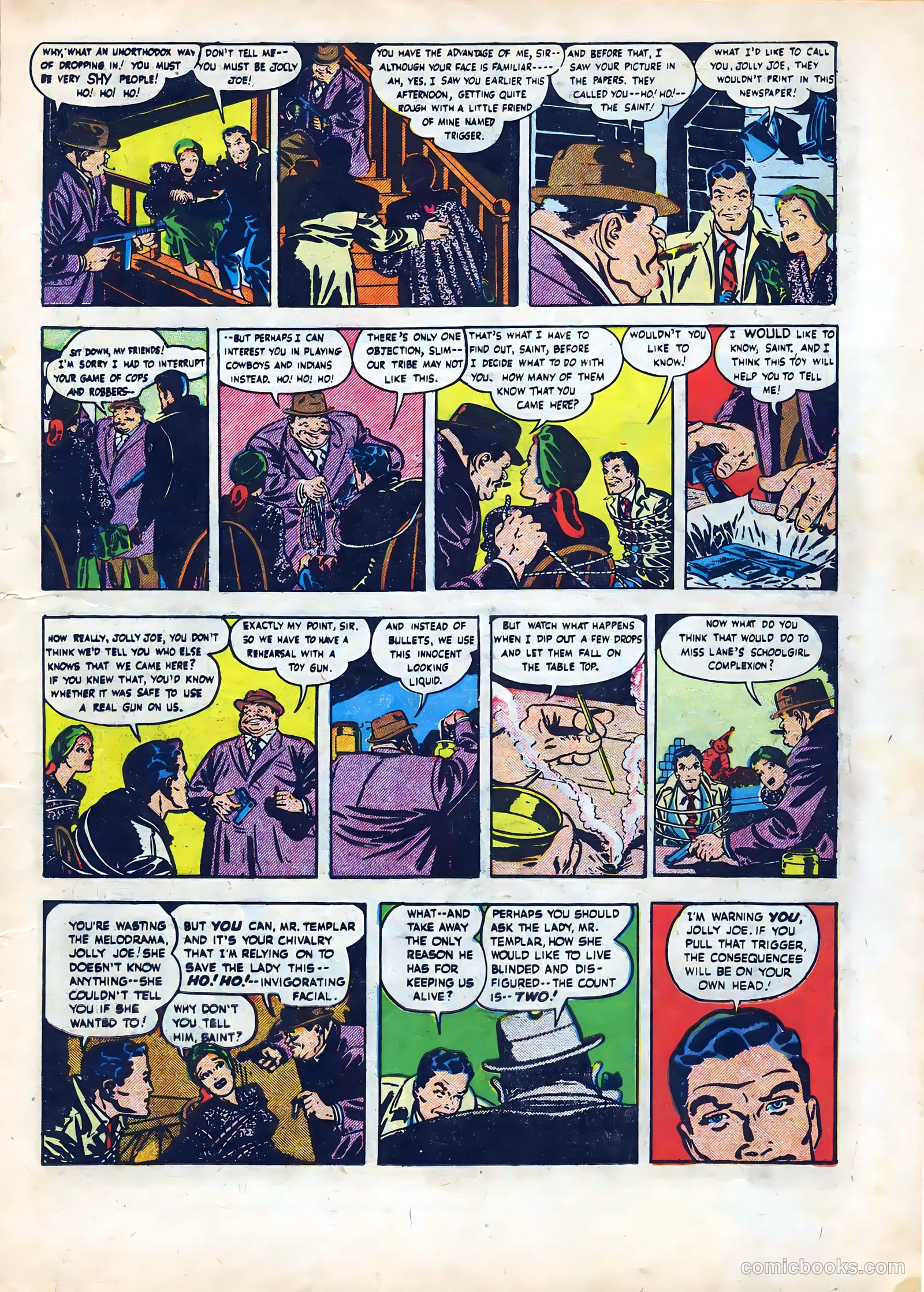 The Saint #8 (1950) — page 15 of 36