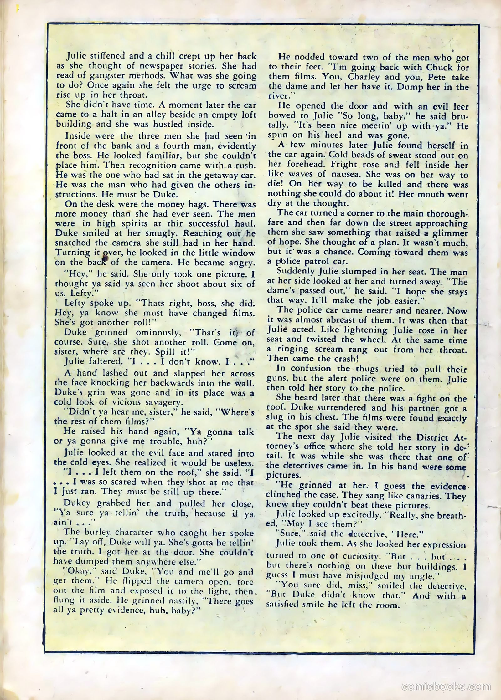 The Saint #8 (1950) — page 18 of 36