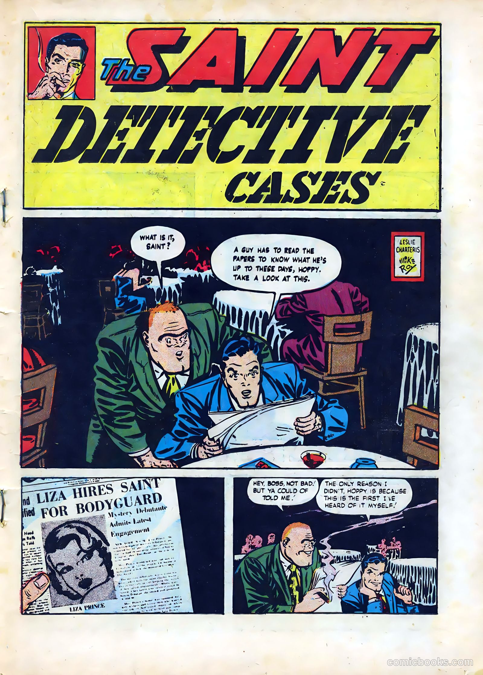 The Saint #8 (1950) — page 19 of 36