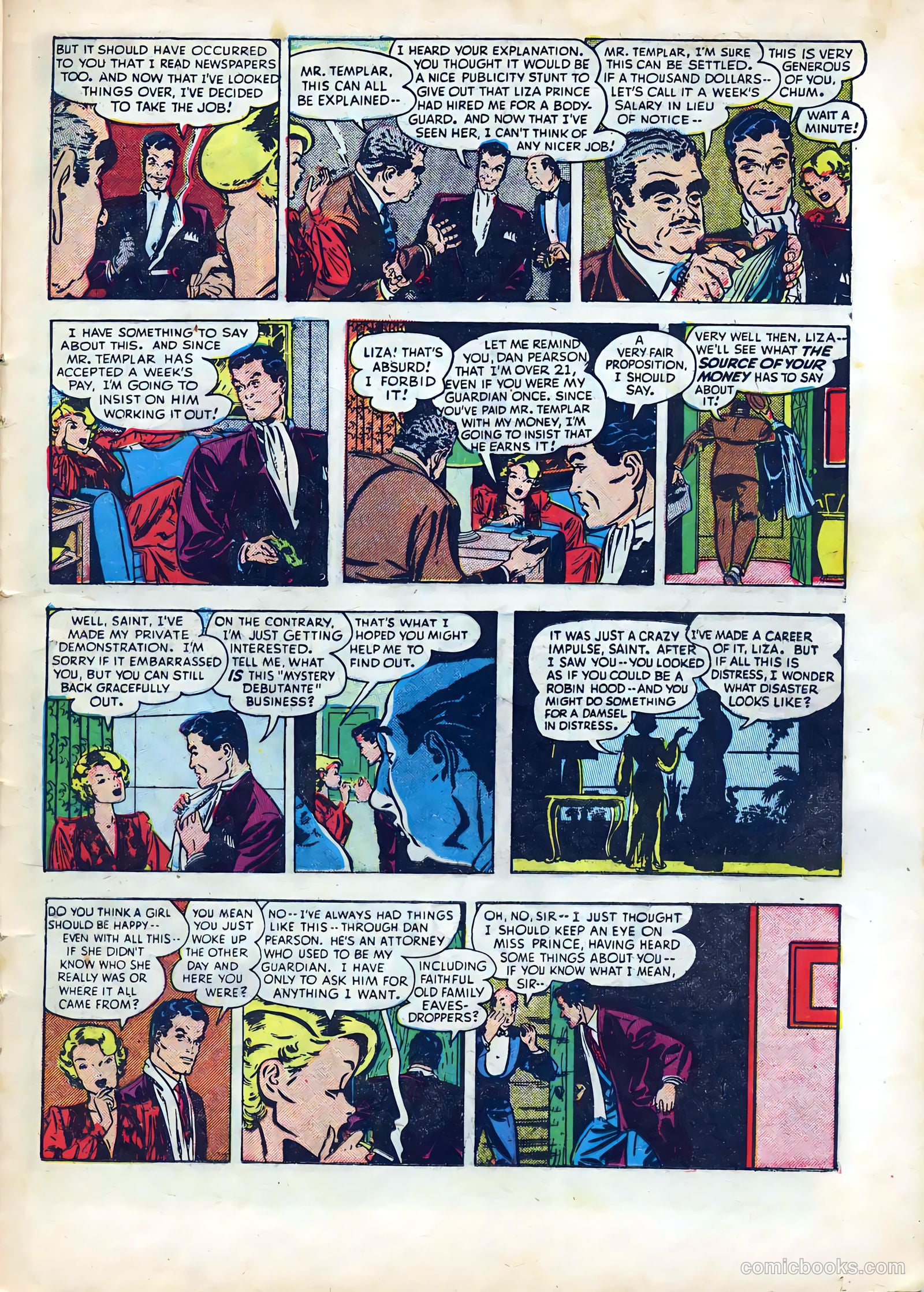 The Saint #8 (1950) — page 21 of 36