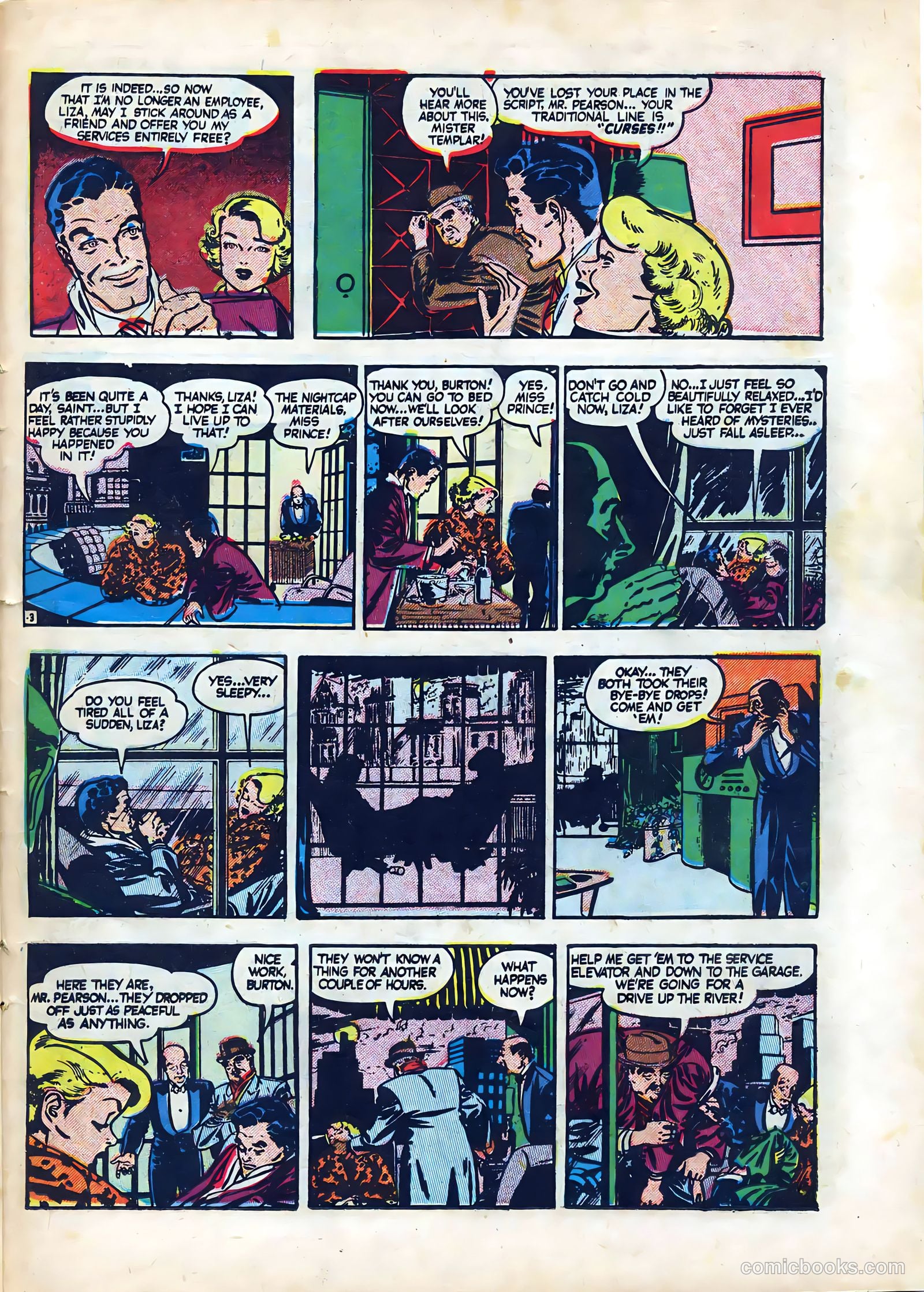 The Saint #8 (1950) — page 23 of 36