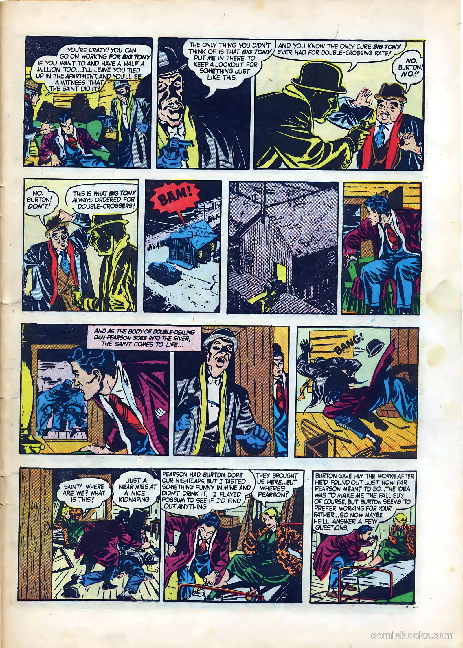 The Saint #8 (1950) — page 25 of 36