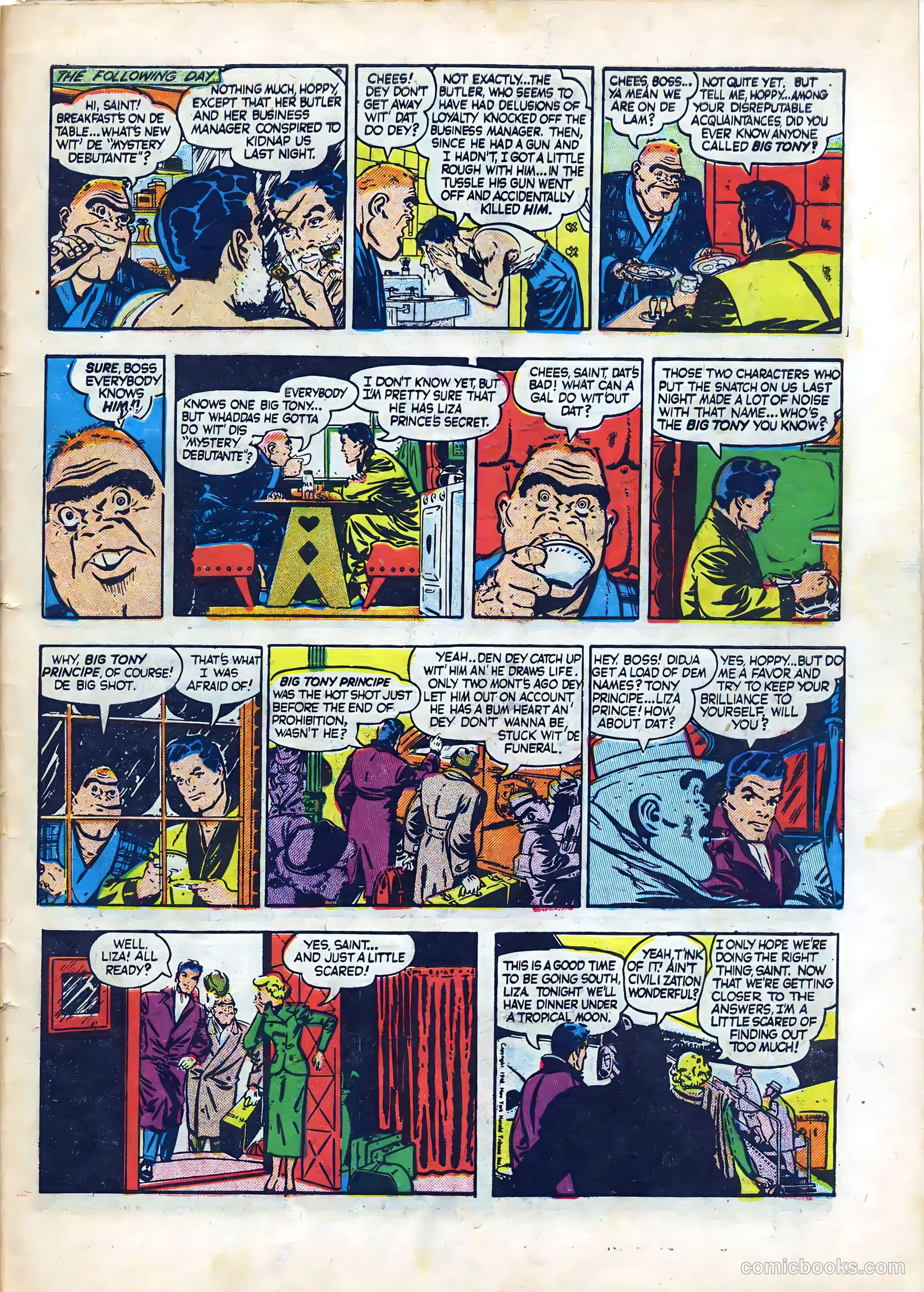 The Saint #8 (1950) — page 27 of 36