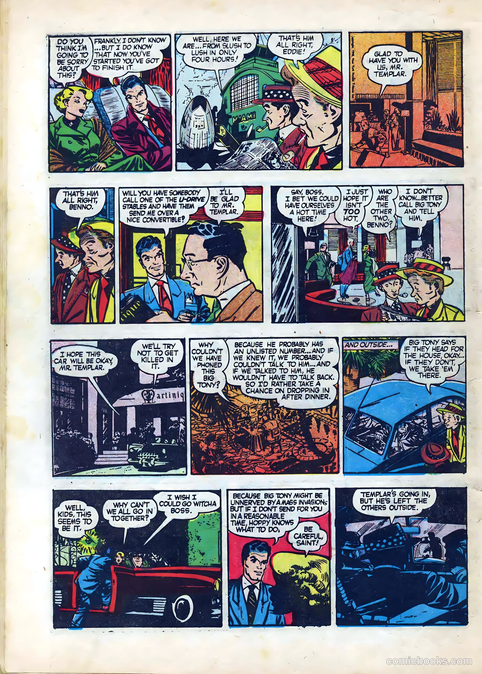The Saint #8 (1950) — page 28 of 36