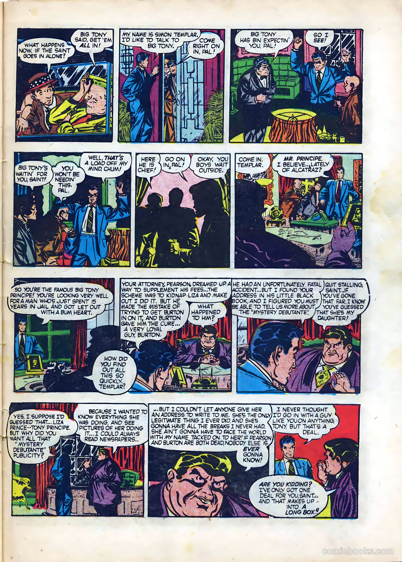 The Saint #8 (1950) — page 29 of 36