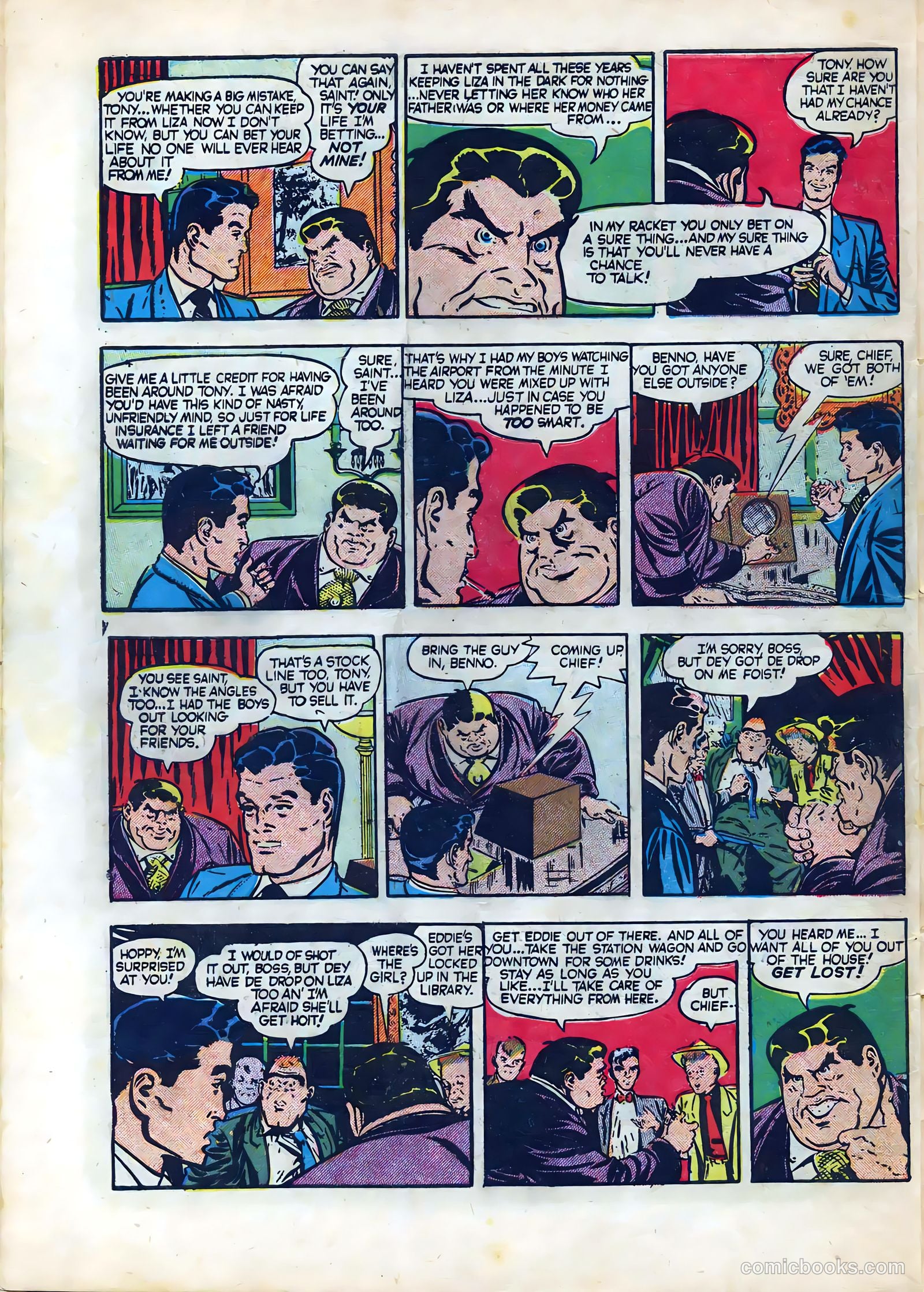 The Saint #8 (1950) — page 30 of 36