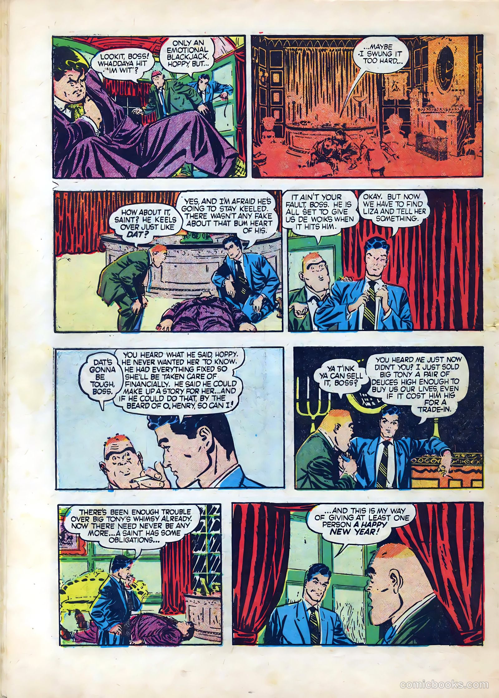 The Saint #8 (1950) — page 32 of 36