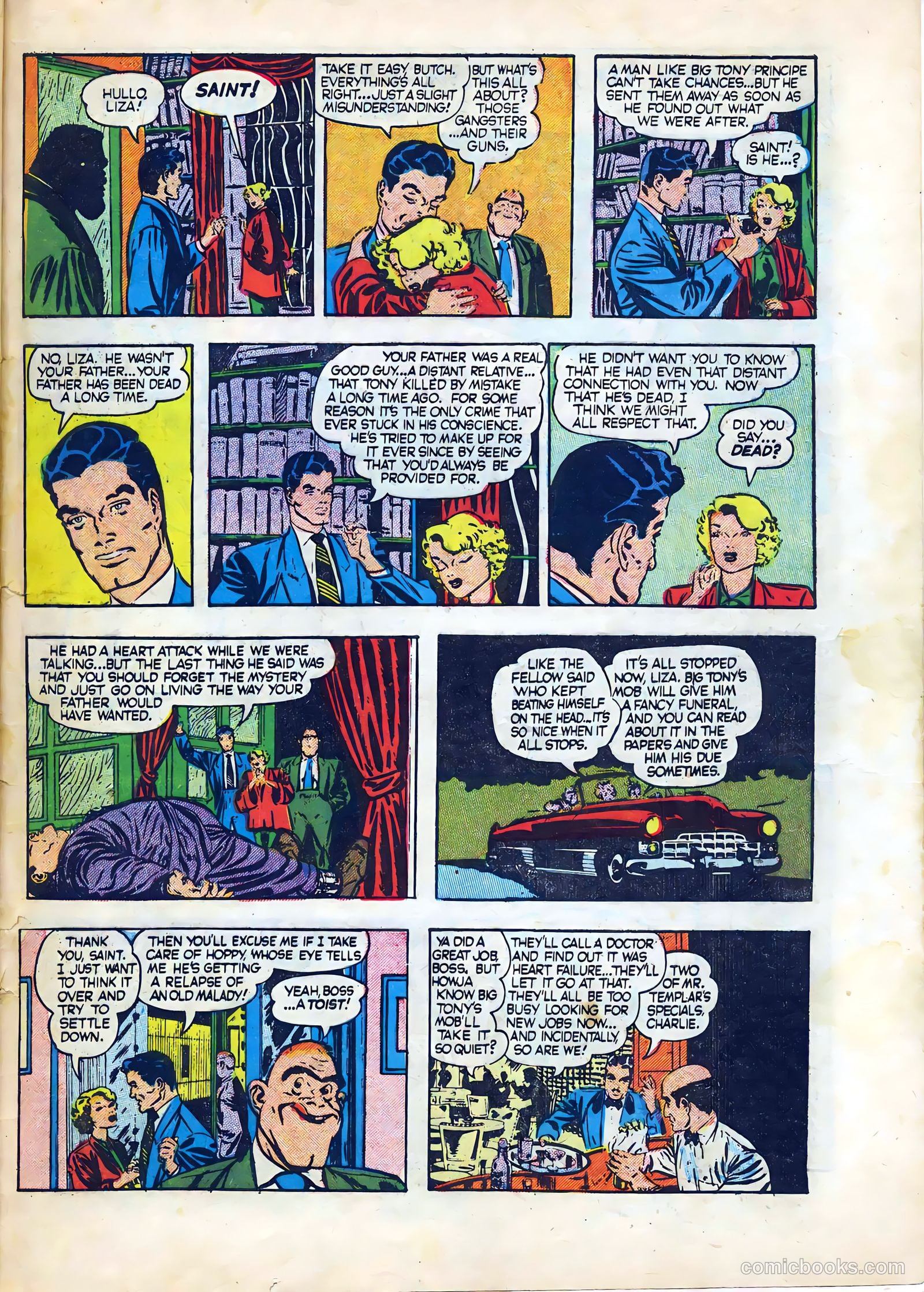 The Saint #8 (1950) — page 33 of 36