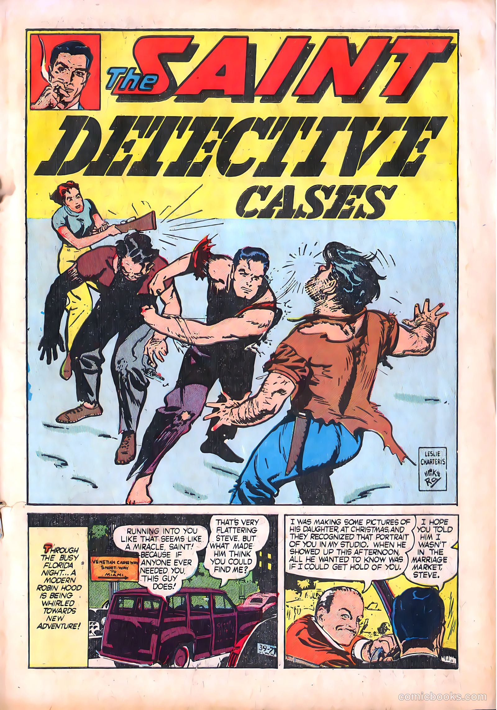 The Saint #9 (1950) — page 3 of 36