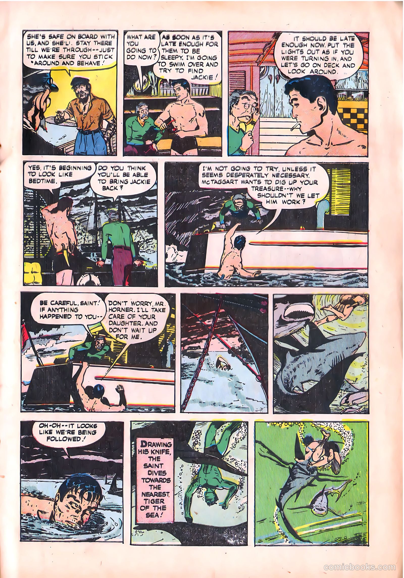 The Saint #9 (1950) — page 7 of 36