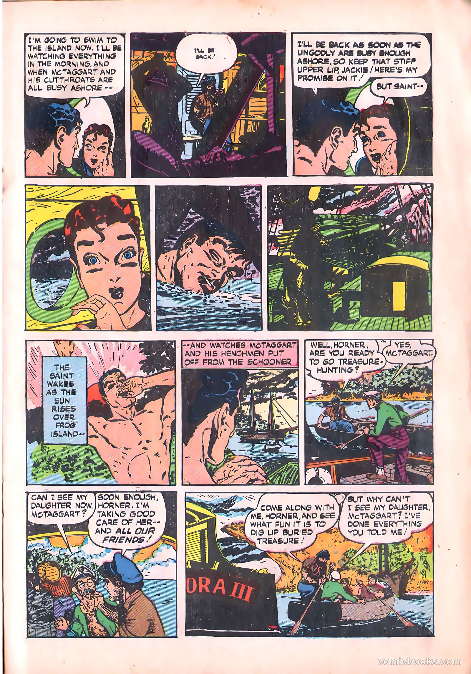 The Saint #9 (1950) — page 9 of 36
