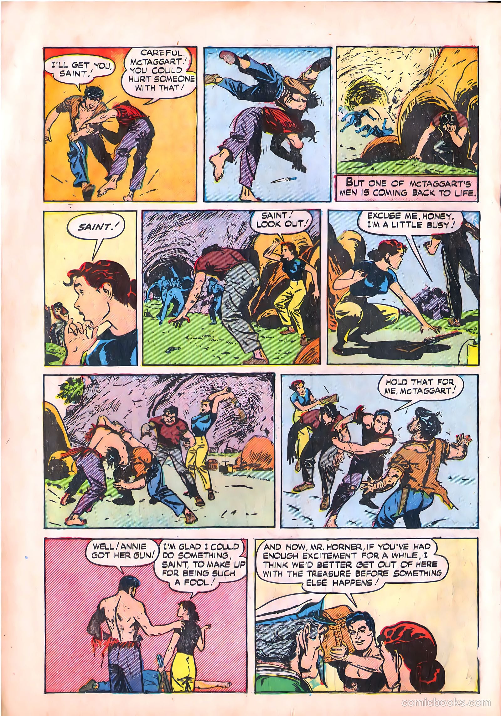 The Saint #9 (1950) — page 16 of 36