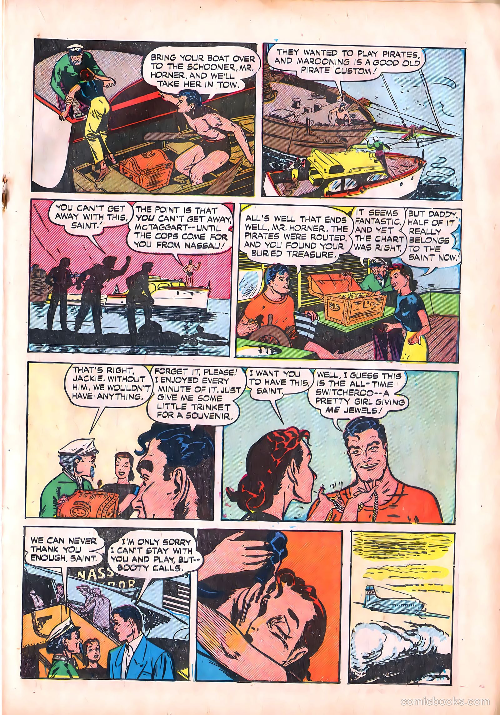 The Saint #9 (1950) — page 17 of 36