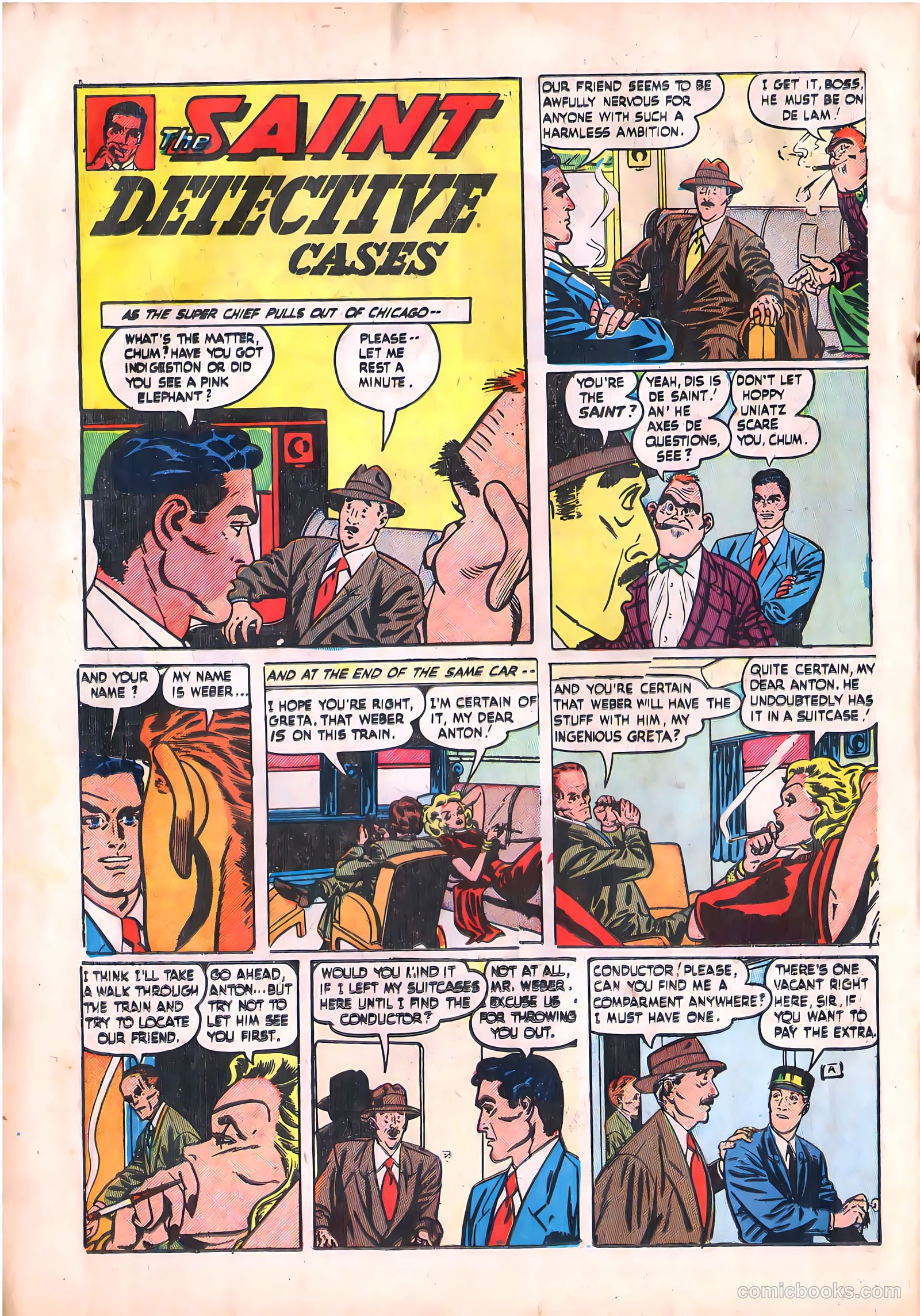 The Saint #9 (1950) — page 18 of 36