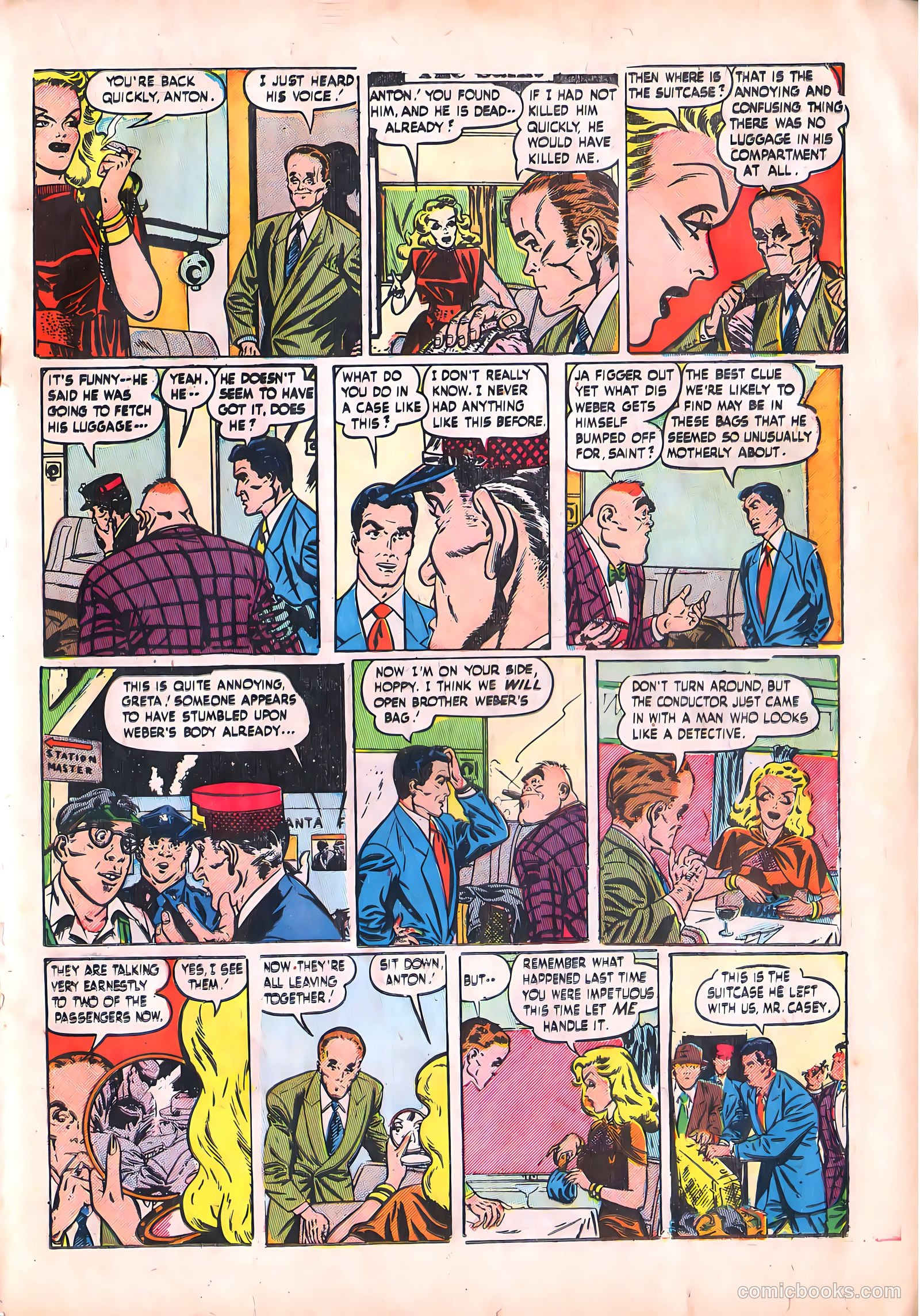 The Saint #9 (1950) — page 19 of 36
