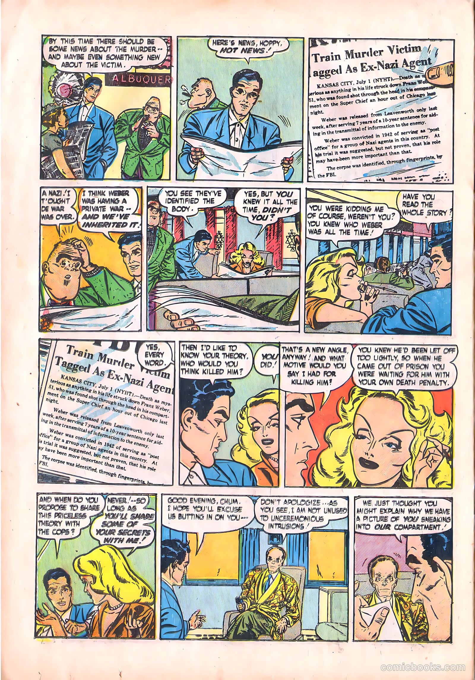 The Saint #9 (1950) — page 22 of 36
