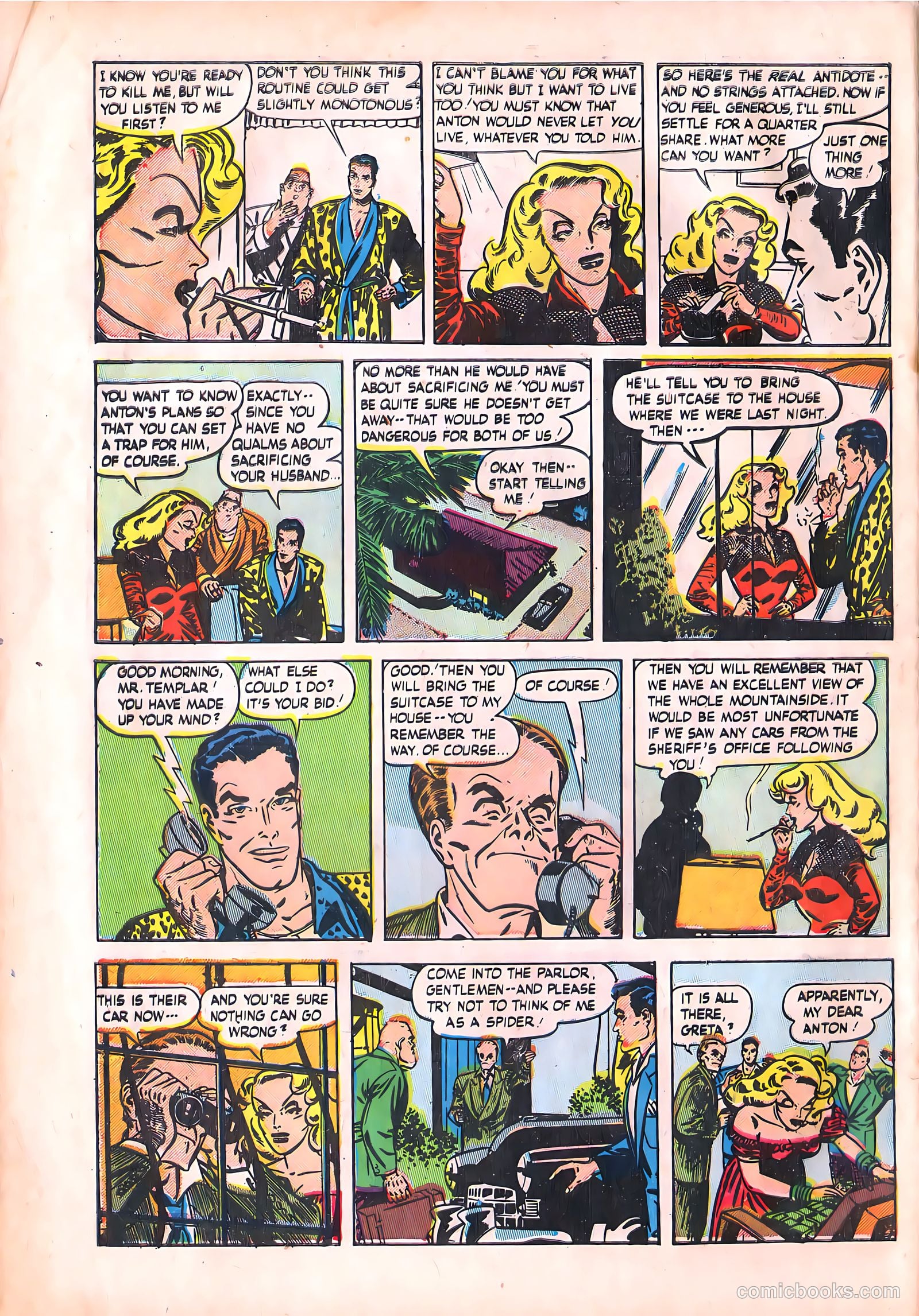 The Saint #9 (1950) — page 30 of 36