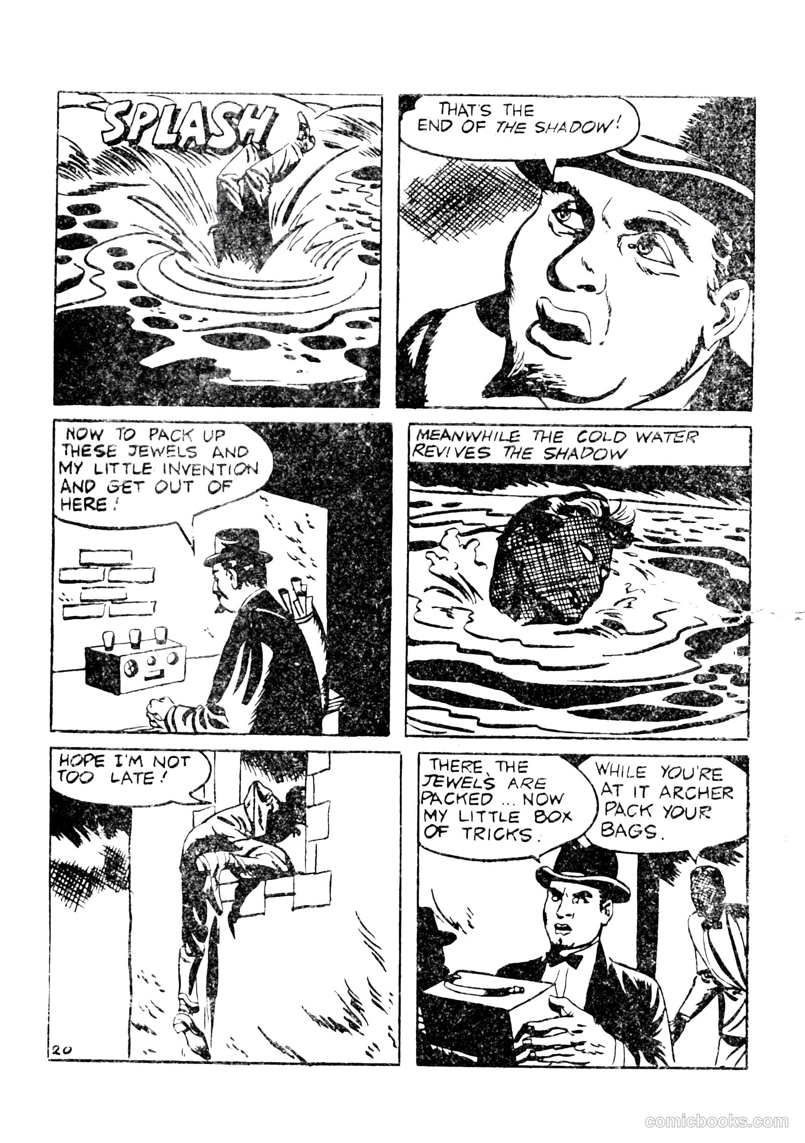 The Shadow #70 (1960) — page 20 of 20