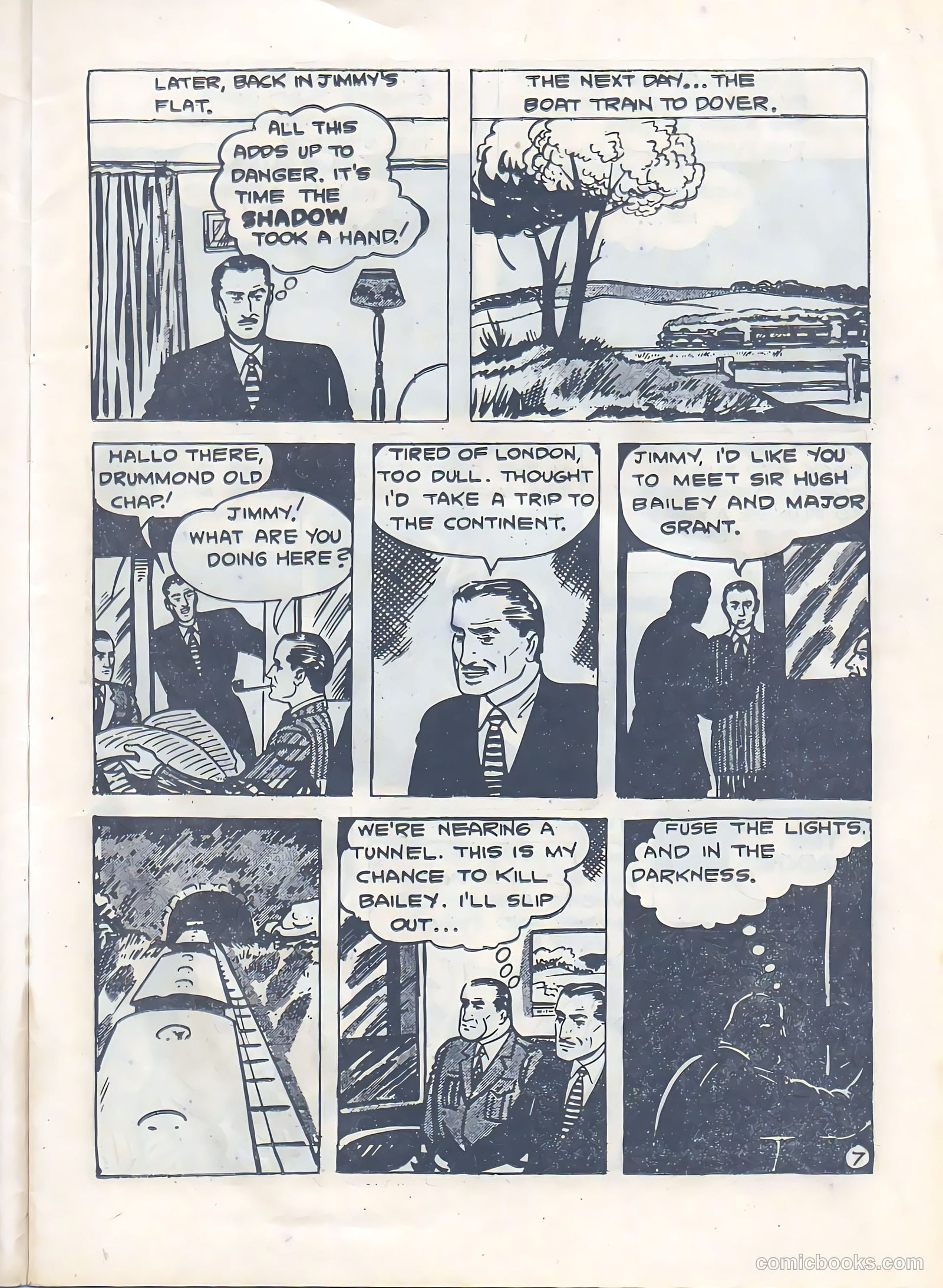 The Shadow #83 (1961) — page 7 of 24