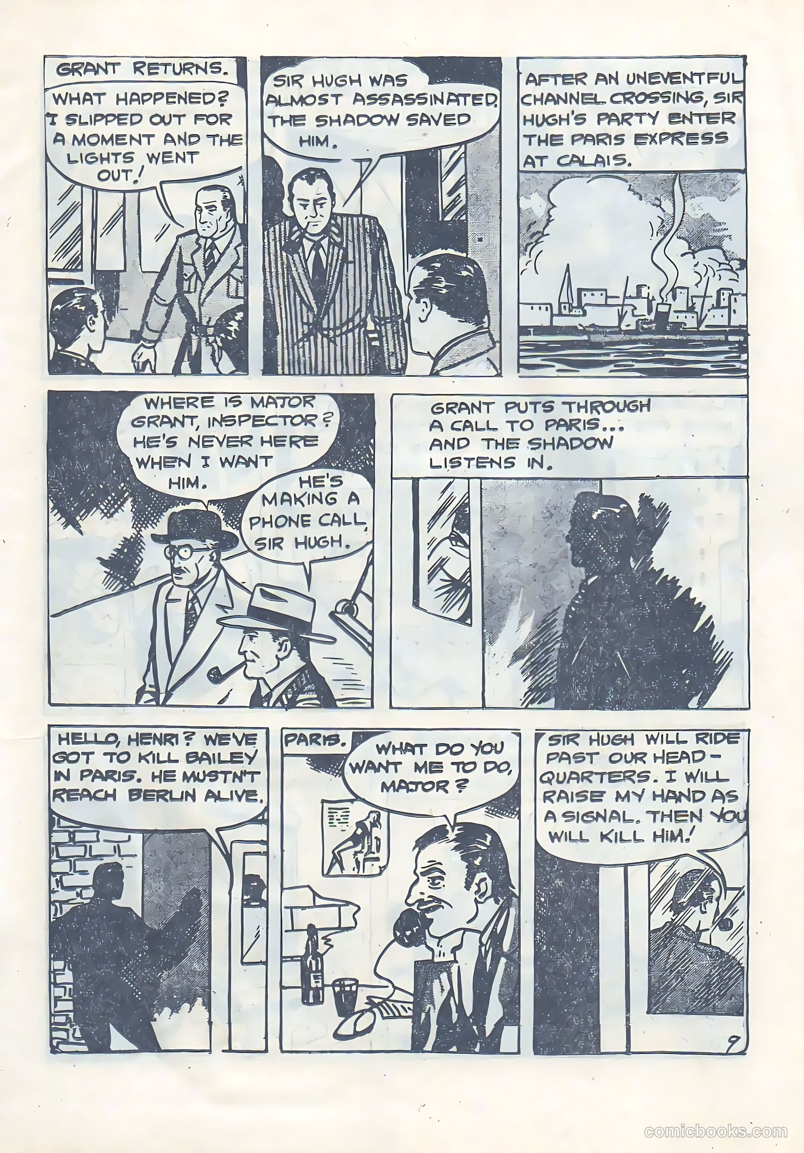 The Shadow #83 (1961) — page 9 of 24